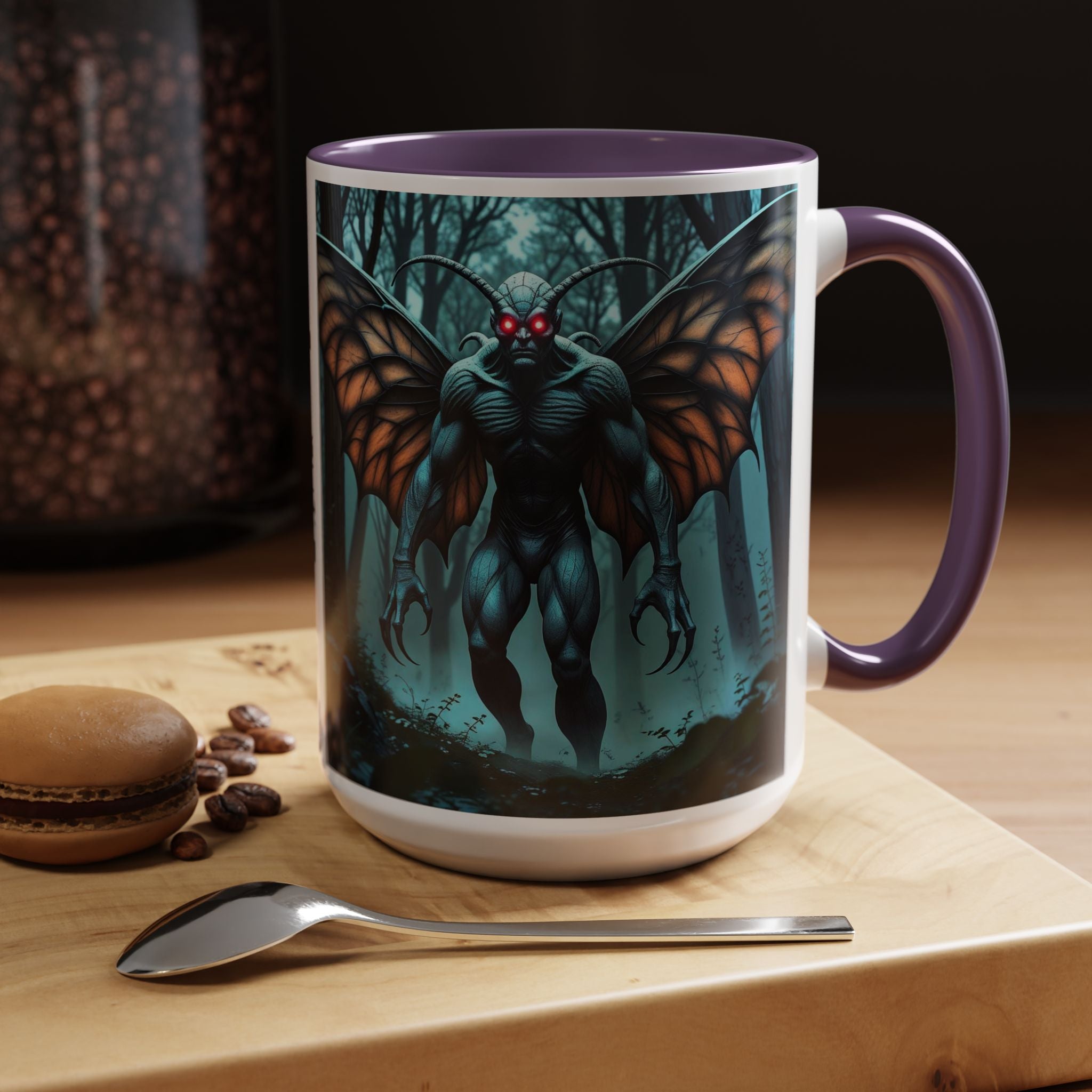 Mothman Mug: Supernatural Coffee Cup, Mythical Creature, Urban Legend (Forrest)
