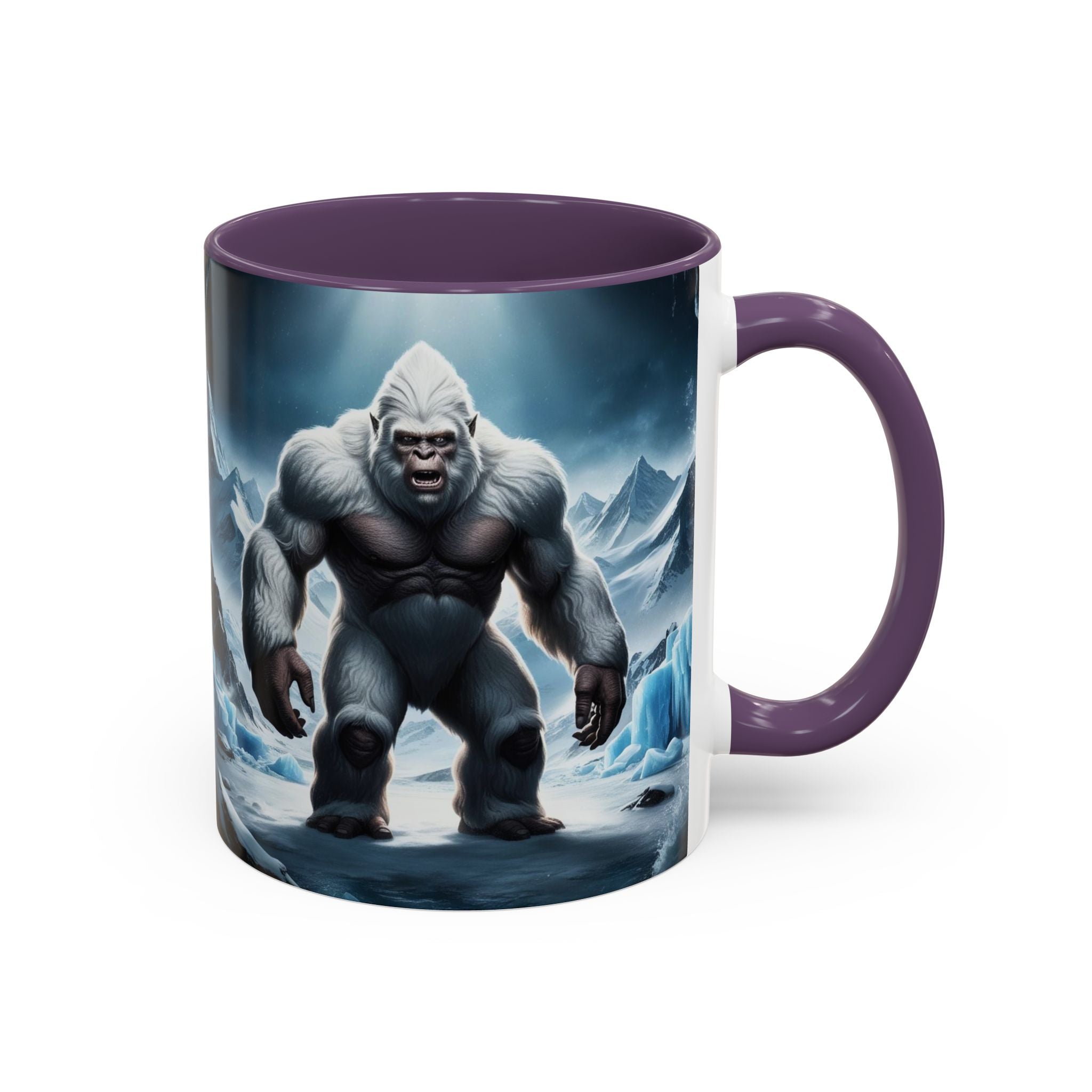 Yeti Coffee Mug: Abominable Snowman, Sasquatch Camping Gift, Himalayan Mountain Cryptid