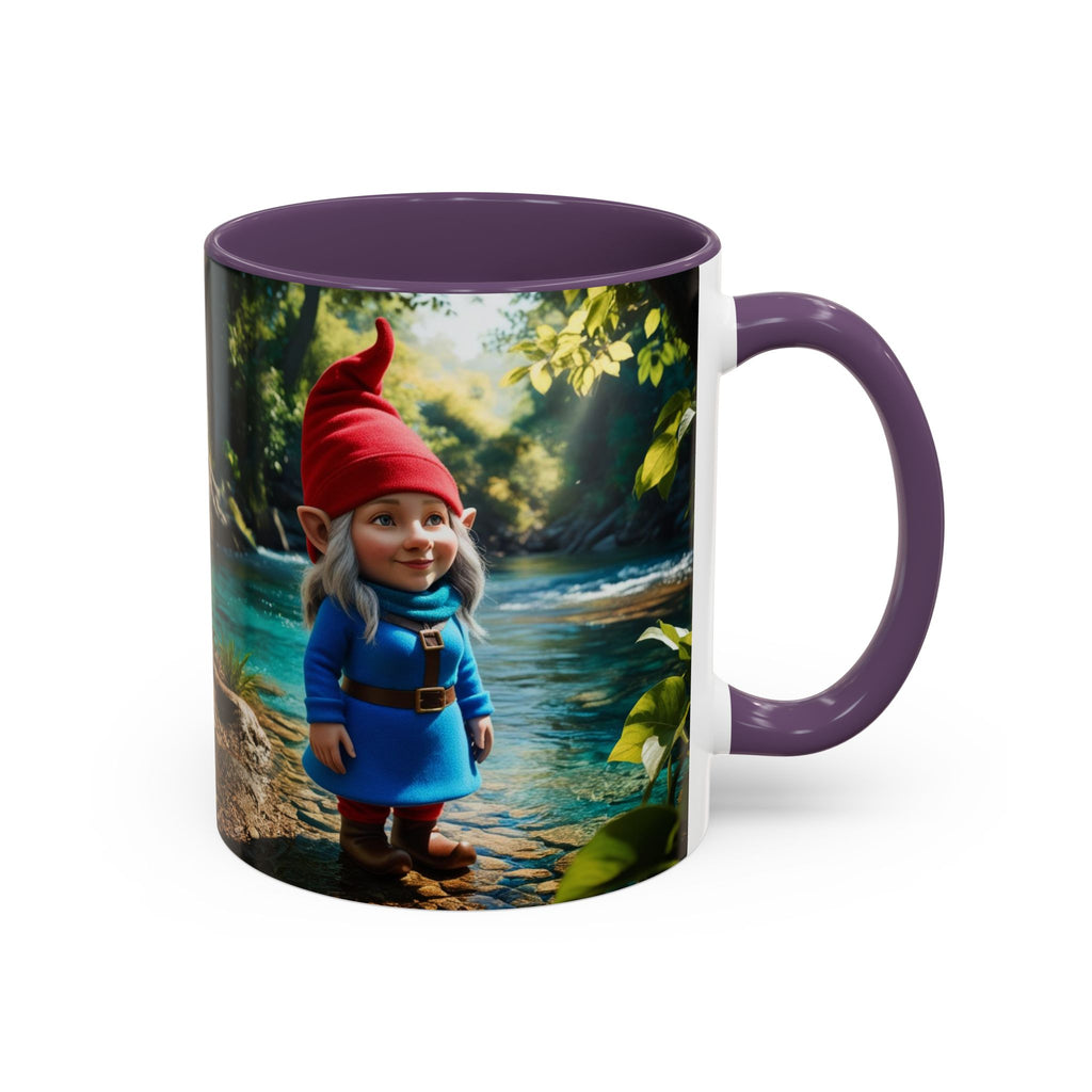 Gnome Mug: Scandinavian Nisse, Nordic Folklore Gift, Mythical Creature Coffee Cup