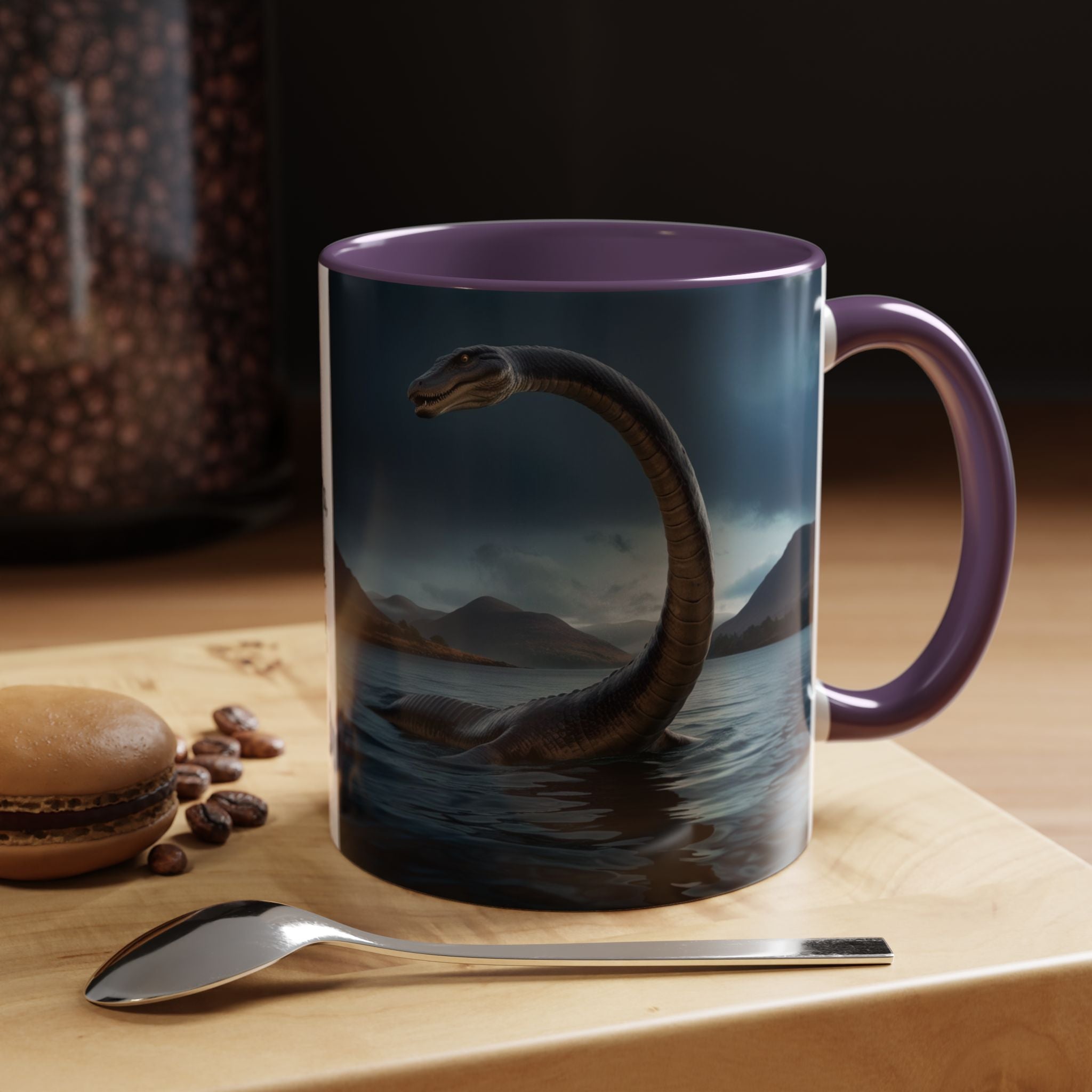 Loch Ness Monster: Nessie Coffee Cup, Legendary Sea Creature, Plesiosaurus Gift