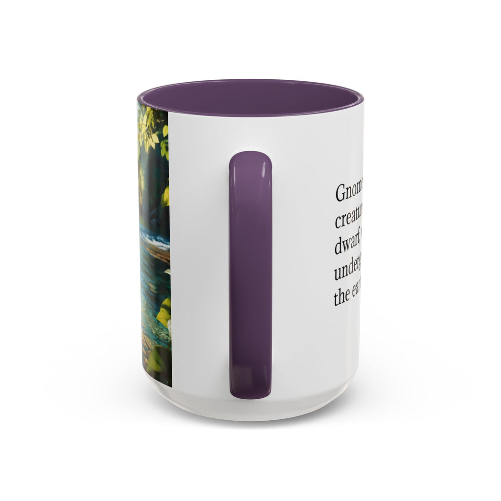 Gnome Mug: Scandinavian Nisse, Nordic Folklore Gift, Mythical Creature Coffee Cup