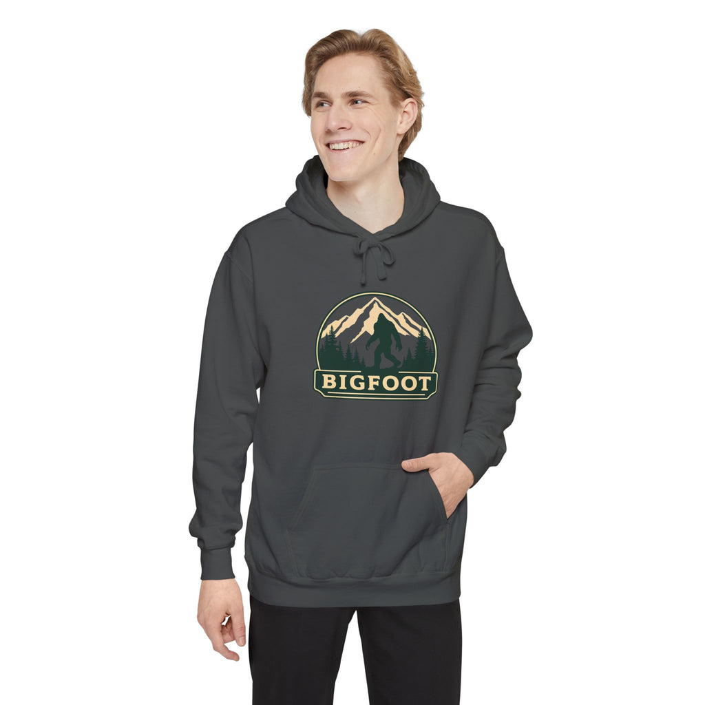 Sasquatch Hoodie - Comfort Colors® | Bigfoot Sweatshirt, Hiking Gift for Nature Lovers, Cozy Unisex Pullover