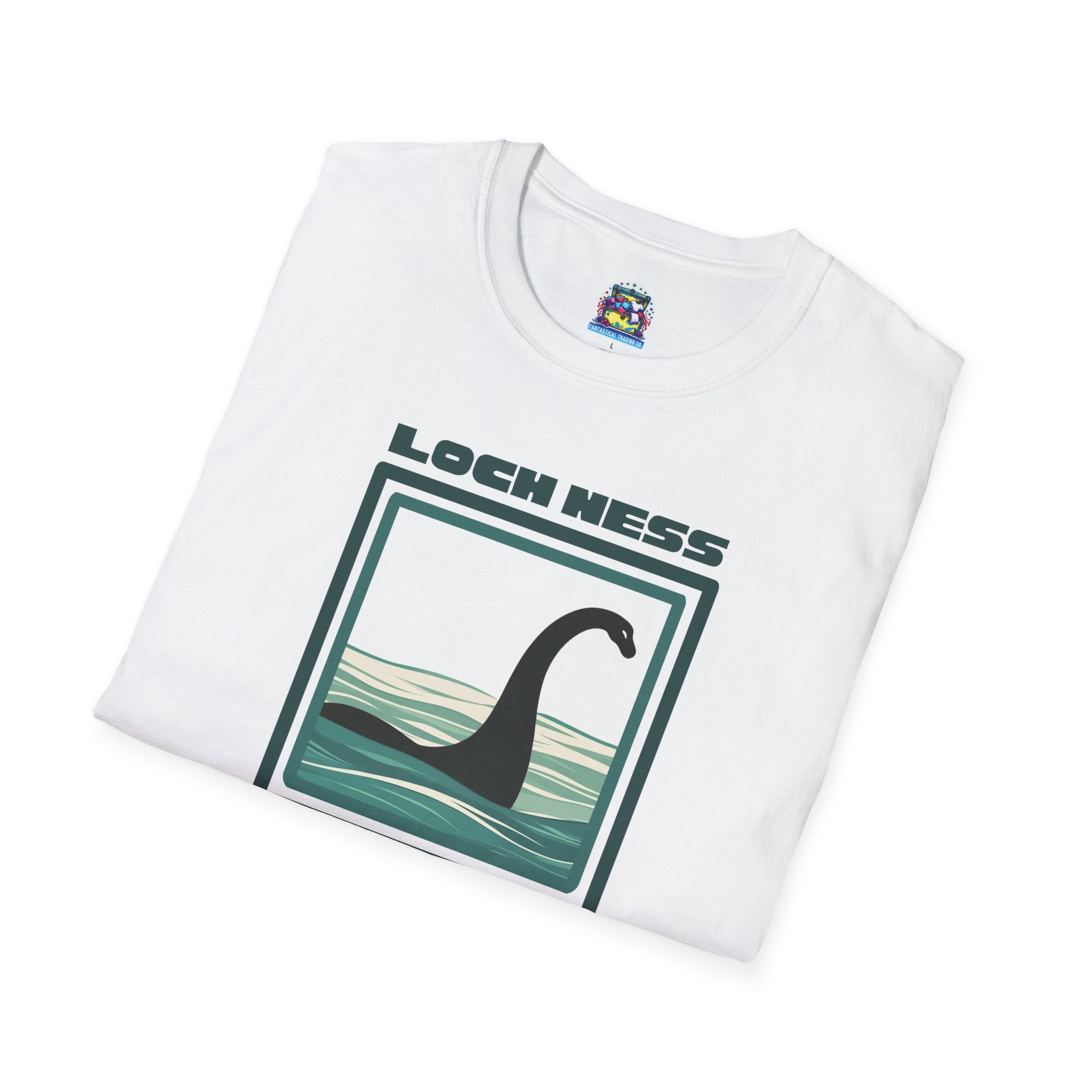 Lochness Monster Shirt: Nessie T-Shirt, Plesiosaurus Graphic Tee, Loch Ness Retro Clothing