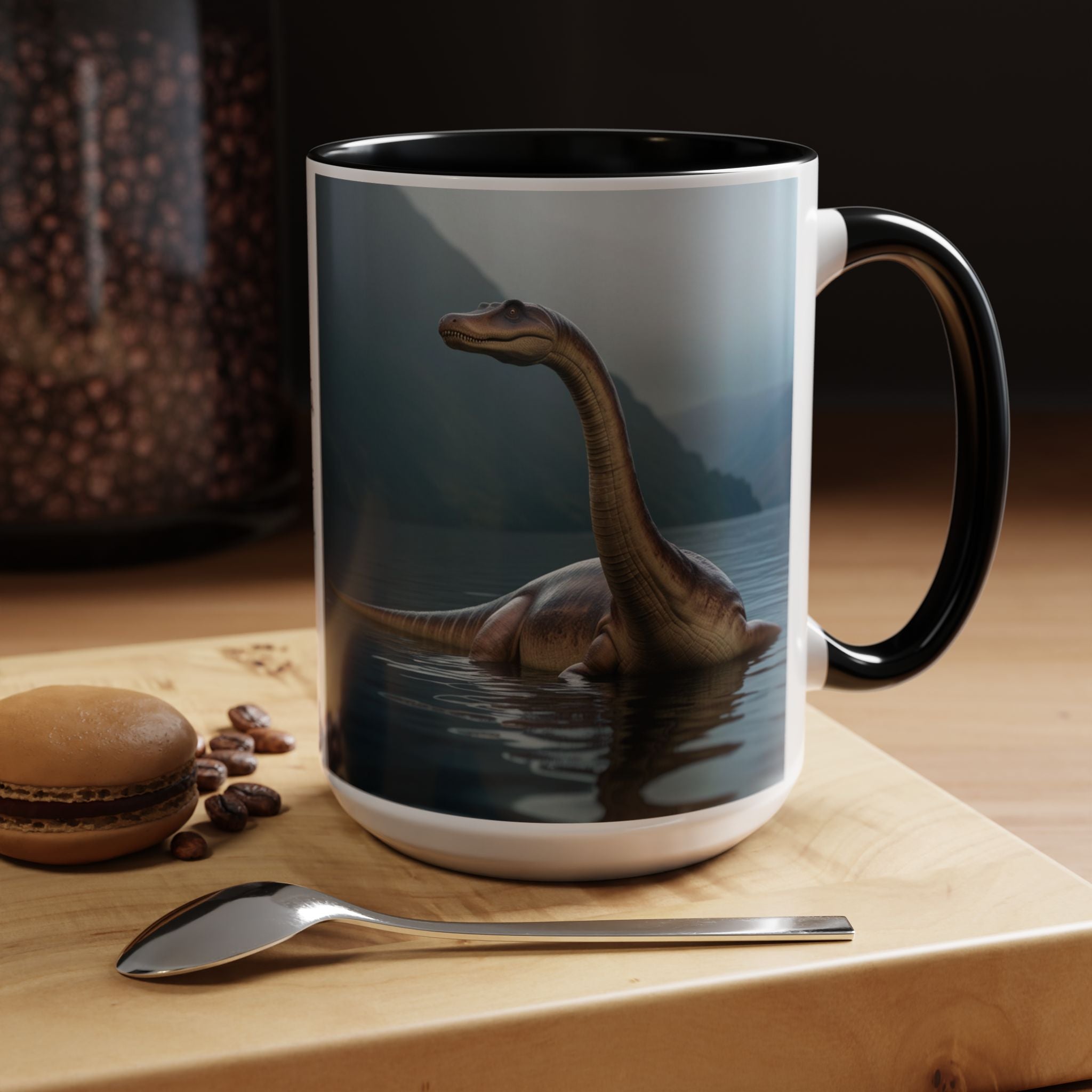 Loch Ness Monster Coffee Cup: Nessie Cryptid Gift, Scottish Sea Creature