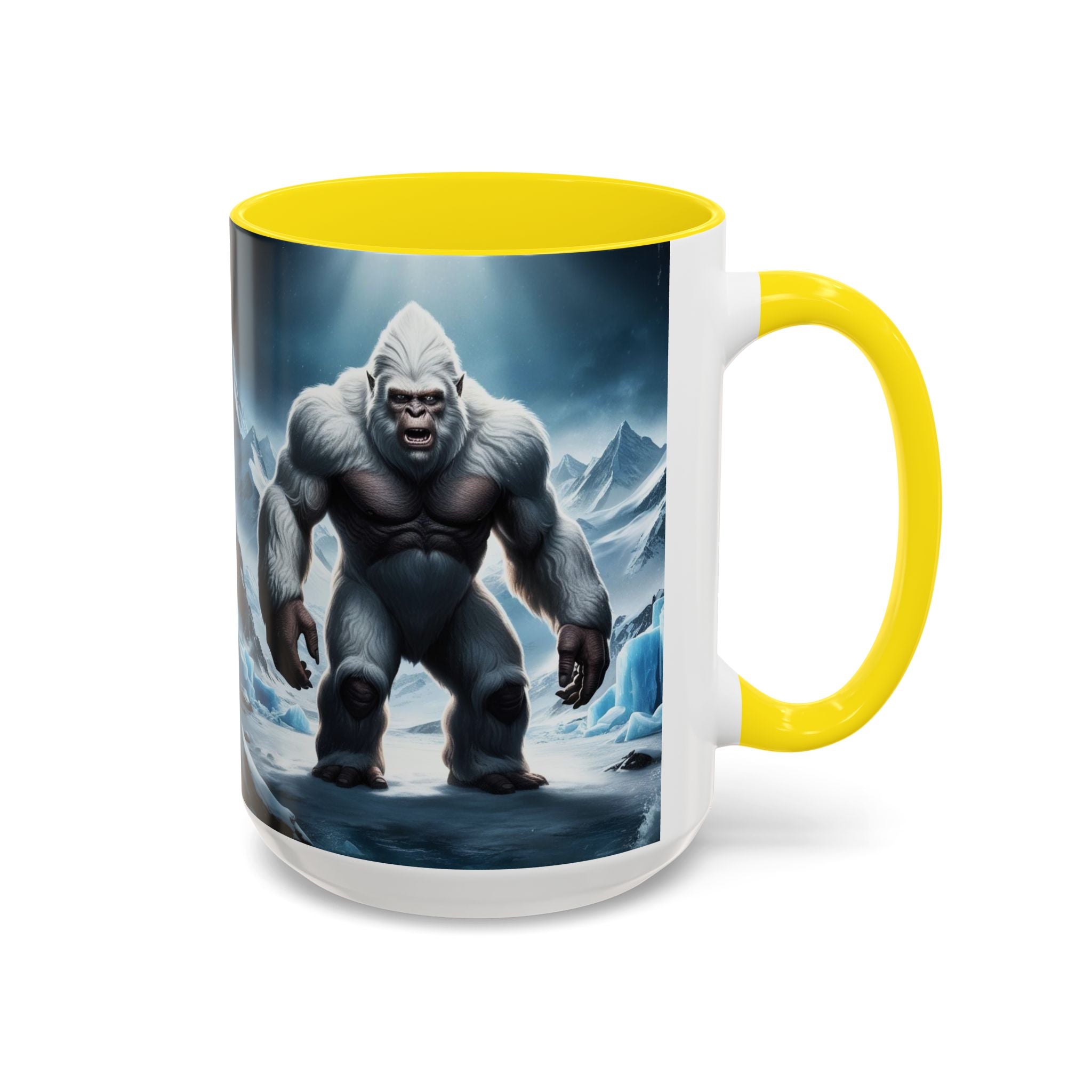 Yeti Coffee Mug: Abominable Snowman, Sasquatch Camping Gift, Himalayan Mountain Cryptid