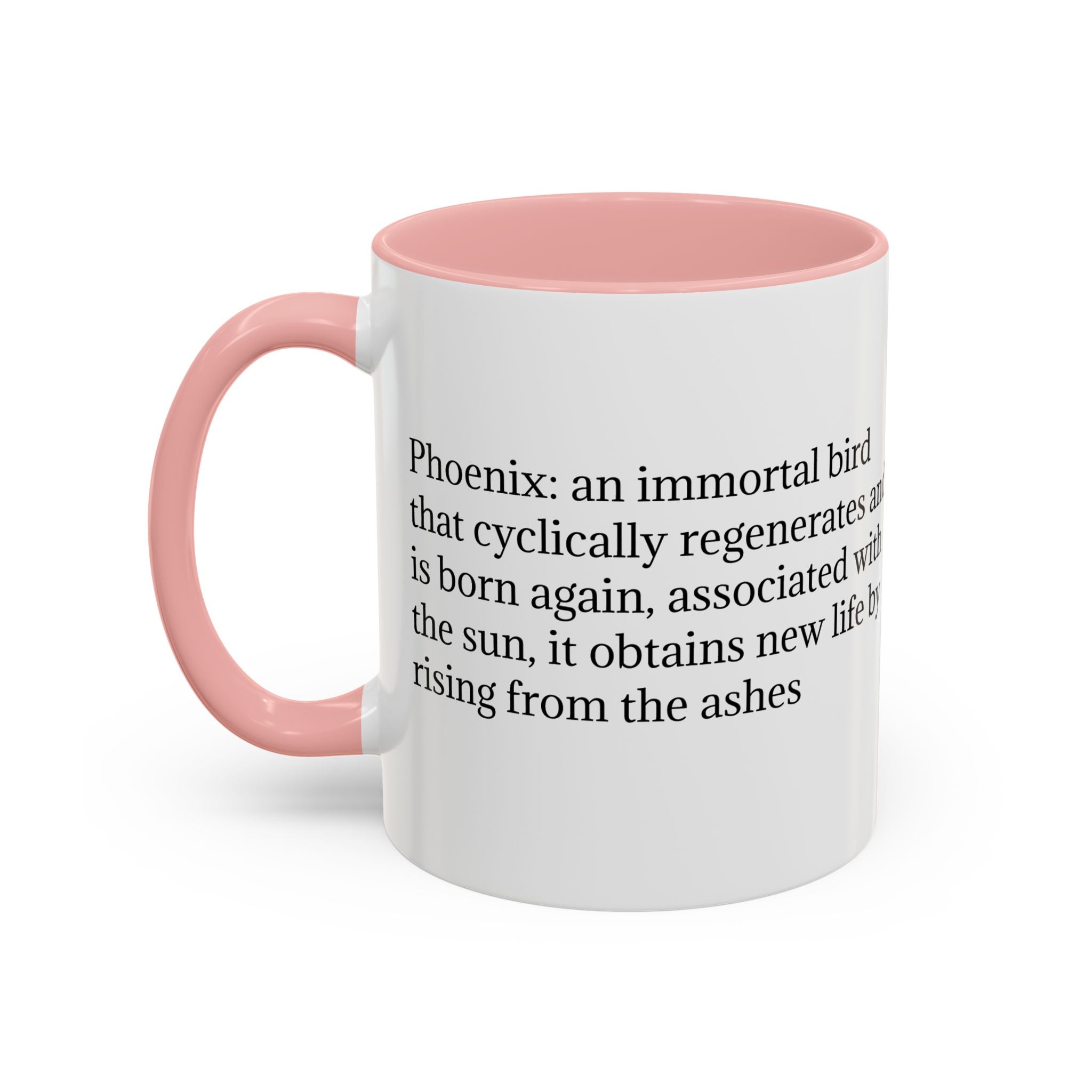 Phoenix Bird Coffee Cup: Mythical Creature, Firebird Coffee Mug, Rise from the Ashes