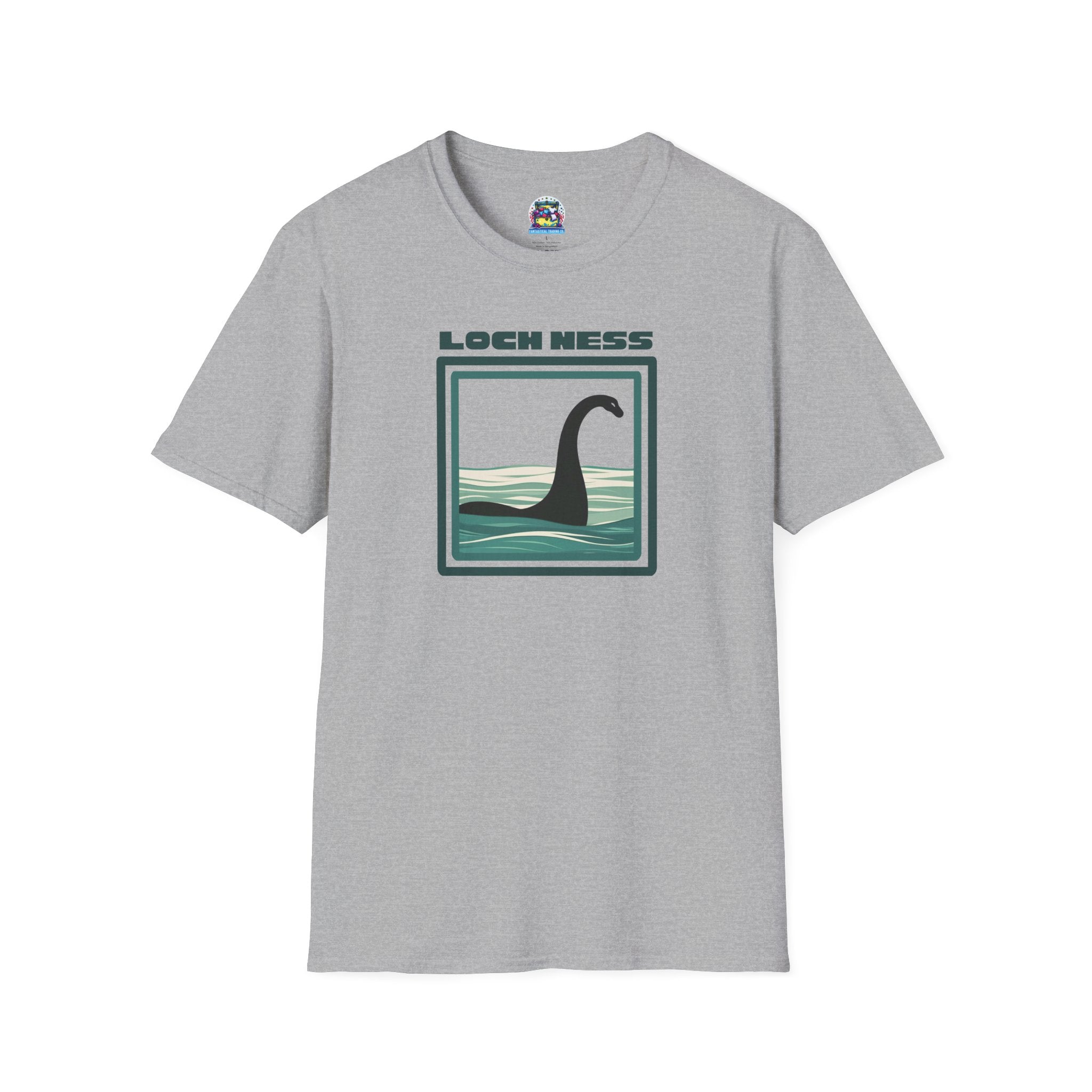 Lochness Monster Shirt: Nessie T-Shirt, Plesiosaurus Graphic Tee, Loch Ness Retro Clothing
