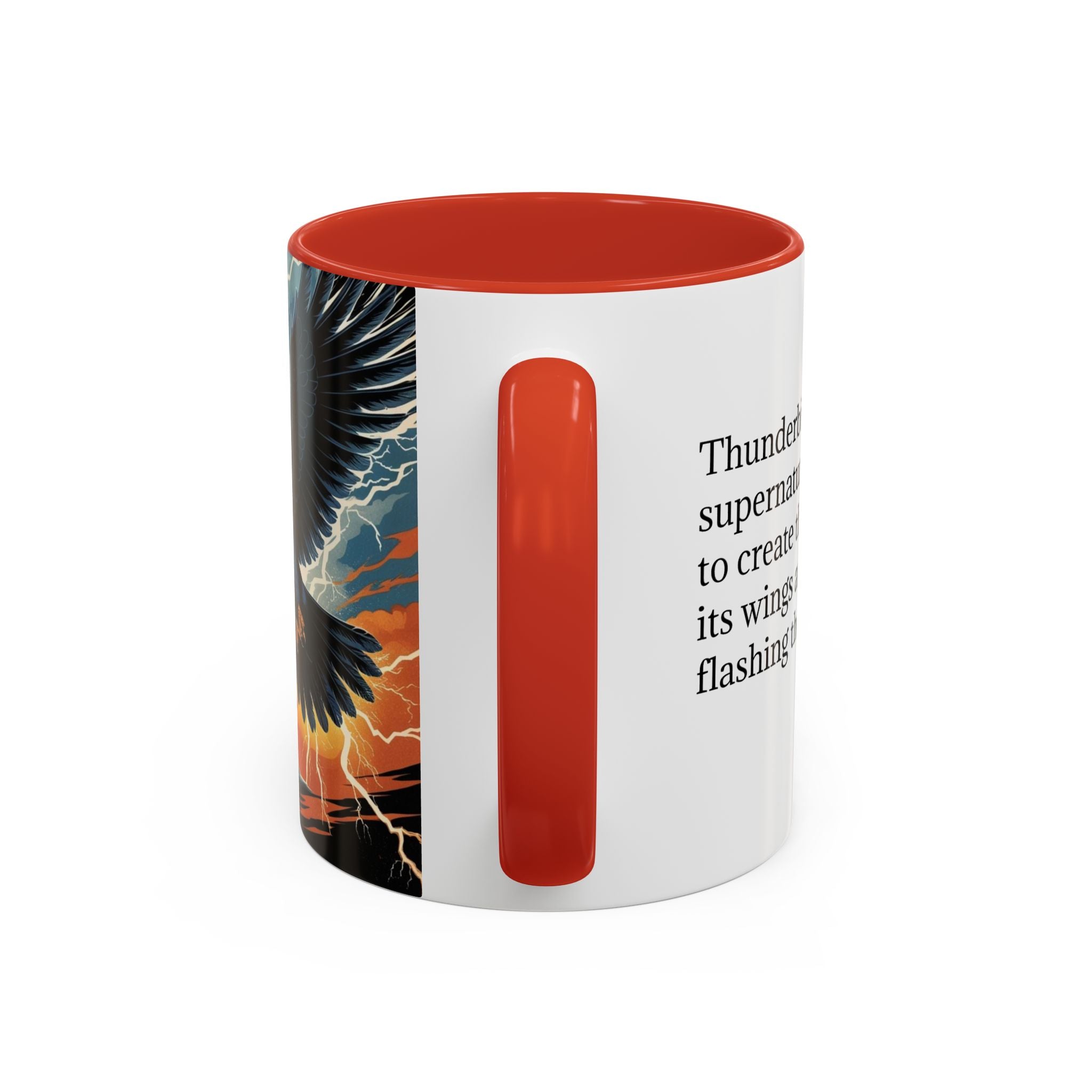 Thunderbird Coffee Cup: Native American Folklore, Legendary Creature, Coffee Mug Gift