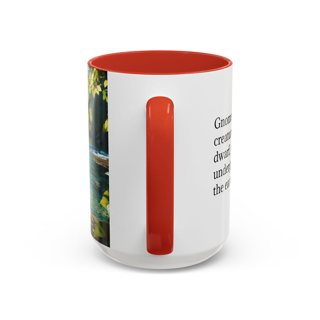 Gnome Mug: Scandinavian Nisse, Nordic Folklore Gift, Mythical Creature Coffee Cup