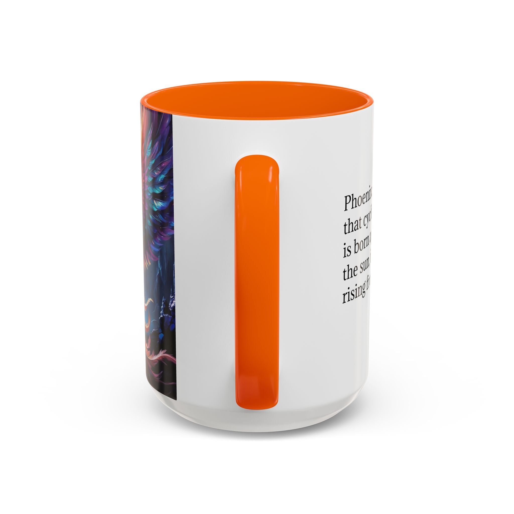 Phoenix Rising Coffee Mug: Firebird, Legendary Creature Coffee Cup, Gift for Women