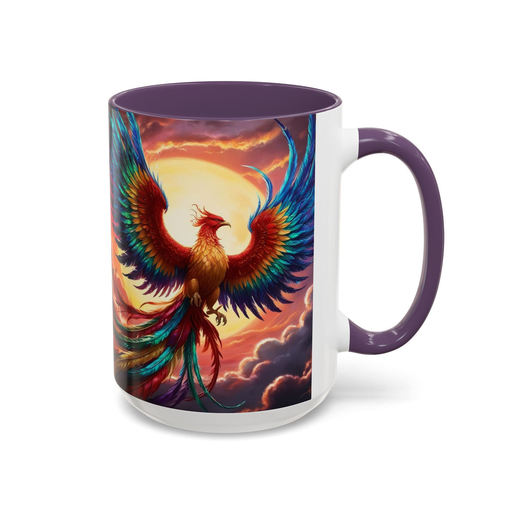 Phoenix Bird Coffee Cup: Mythical Creature, Firebird Coffee Mug, Rise from the Ashes