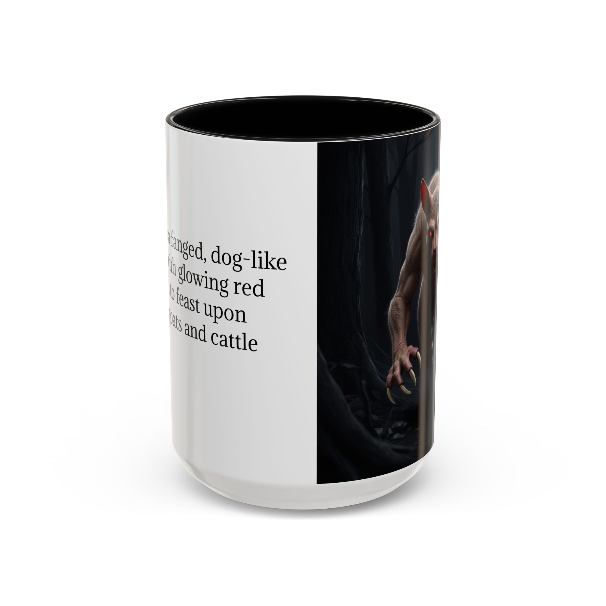 Chupacabra Mug: Cryptid Coffee Cup, Supernatural Beast, Mexican Folklore Gift
