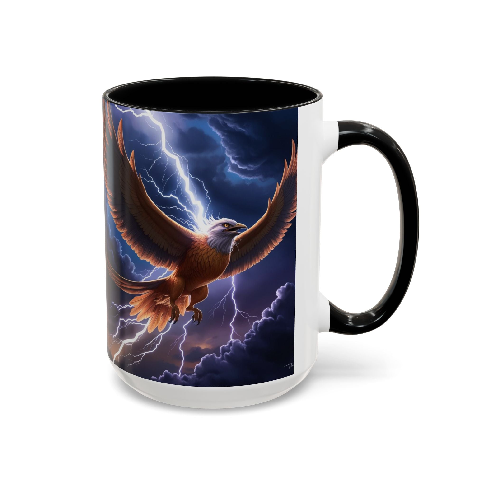 Thunderbird Coffee Mug: Native American Spirit Animal, Southwest Folklore