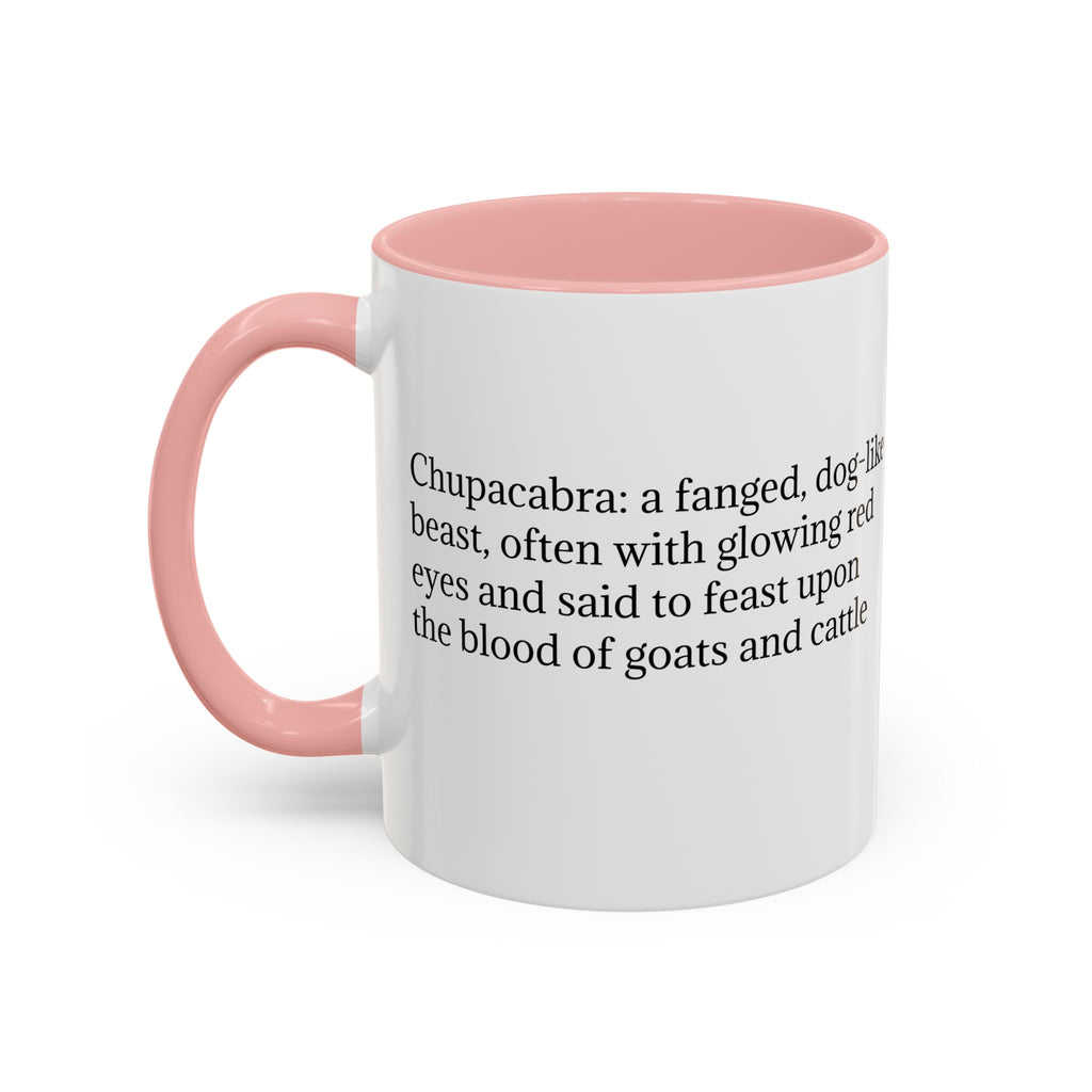 Chupacabra Mug: Cryptid Coffee Cup, Supernatural Beast, Mexican Folklore Gift