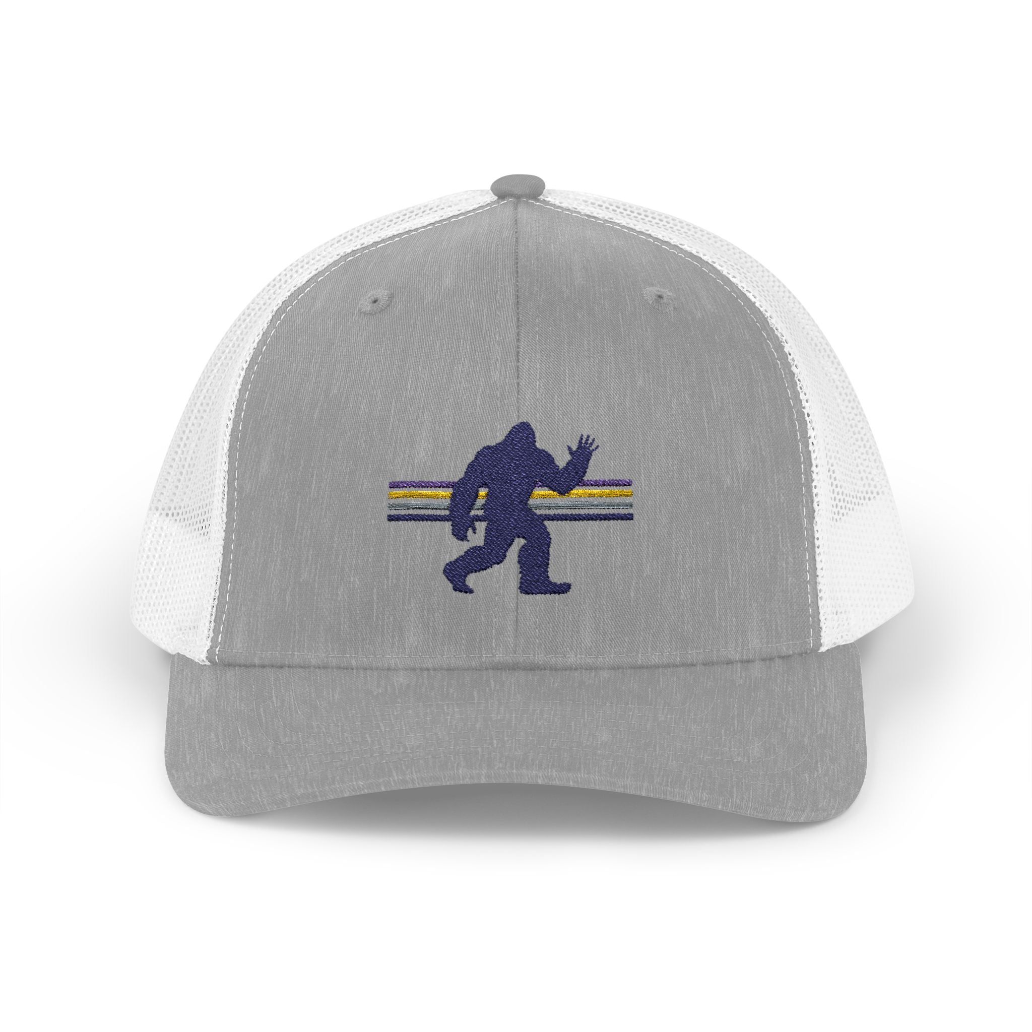 Bigfoot Baseball Cap: Sasquatch Trucker Hat, Snapback Hat, Embroidered Outdoor Gear