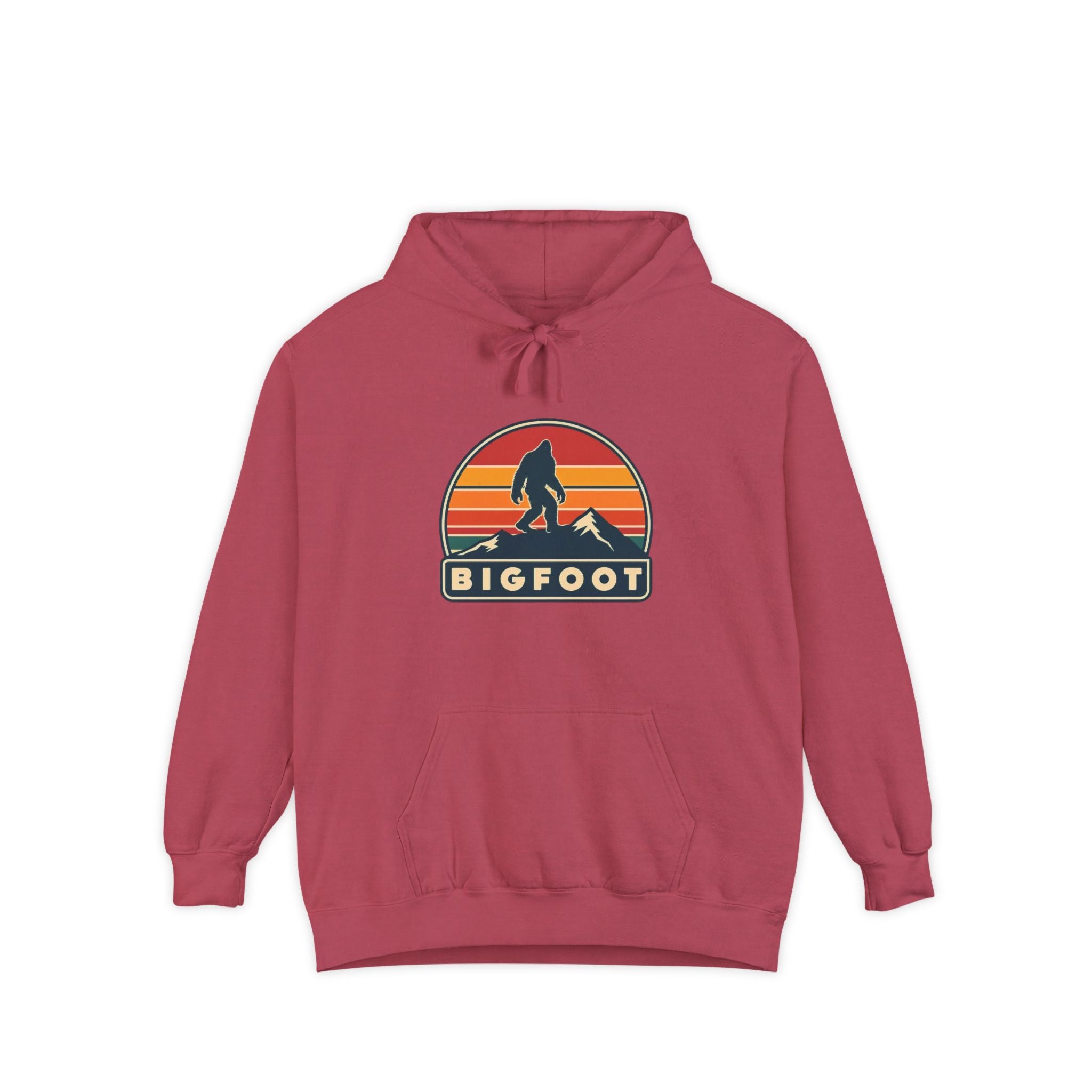 Bigfoot Hoodie Comfort Colors® | Sasquatch Sweatshirt, Cozy Unisex Pullover, Wilderness Adventure Apparel,