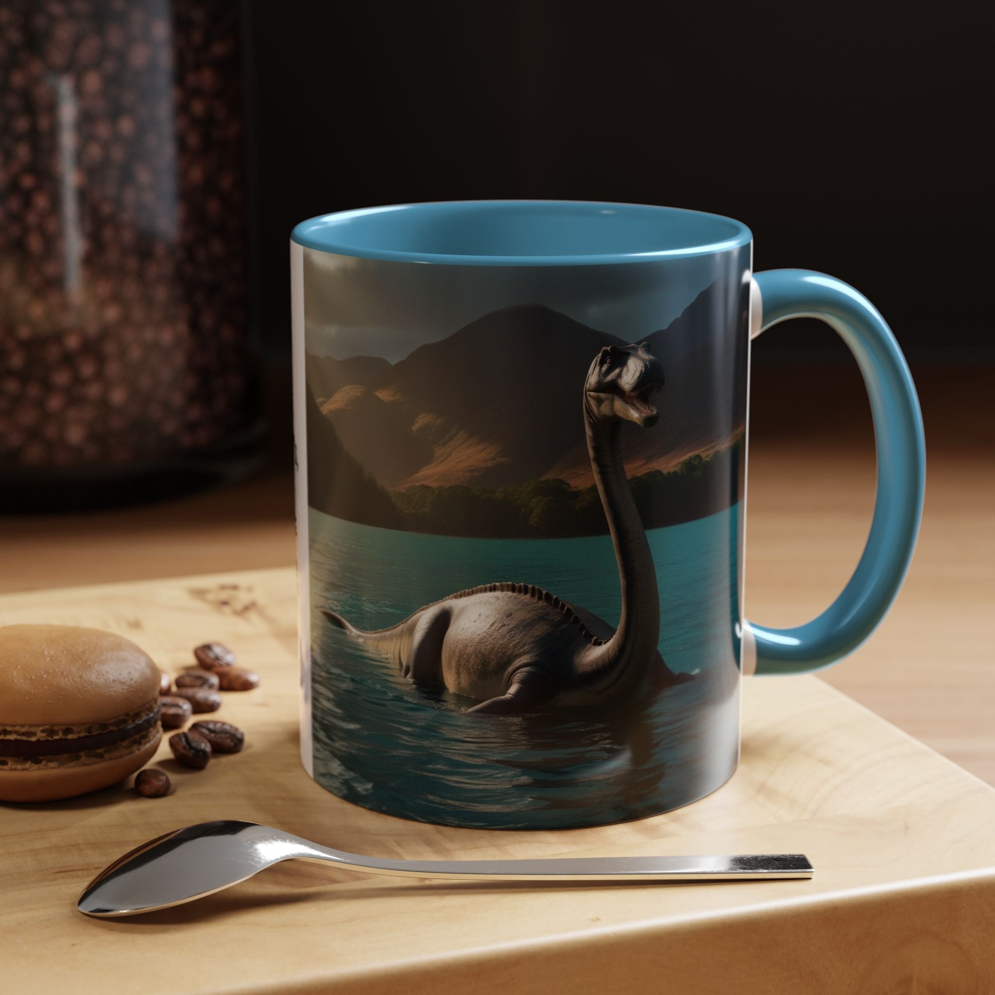 Loch Ness Monster Coffee Mug: Nessie Cryptid Gift, Scottish Sea Creature