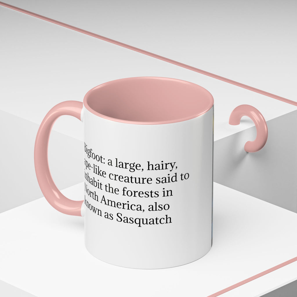 Bigfoot Coffee Mug: Sasquatch, Forest Cryptid, Mythical Creature, Camping Gift