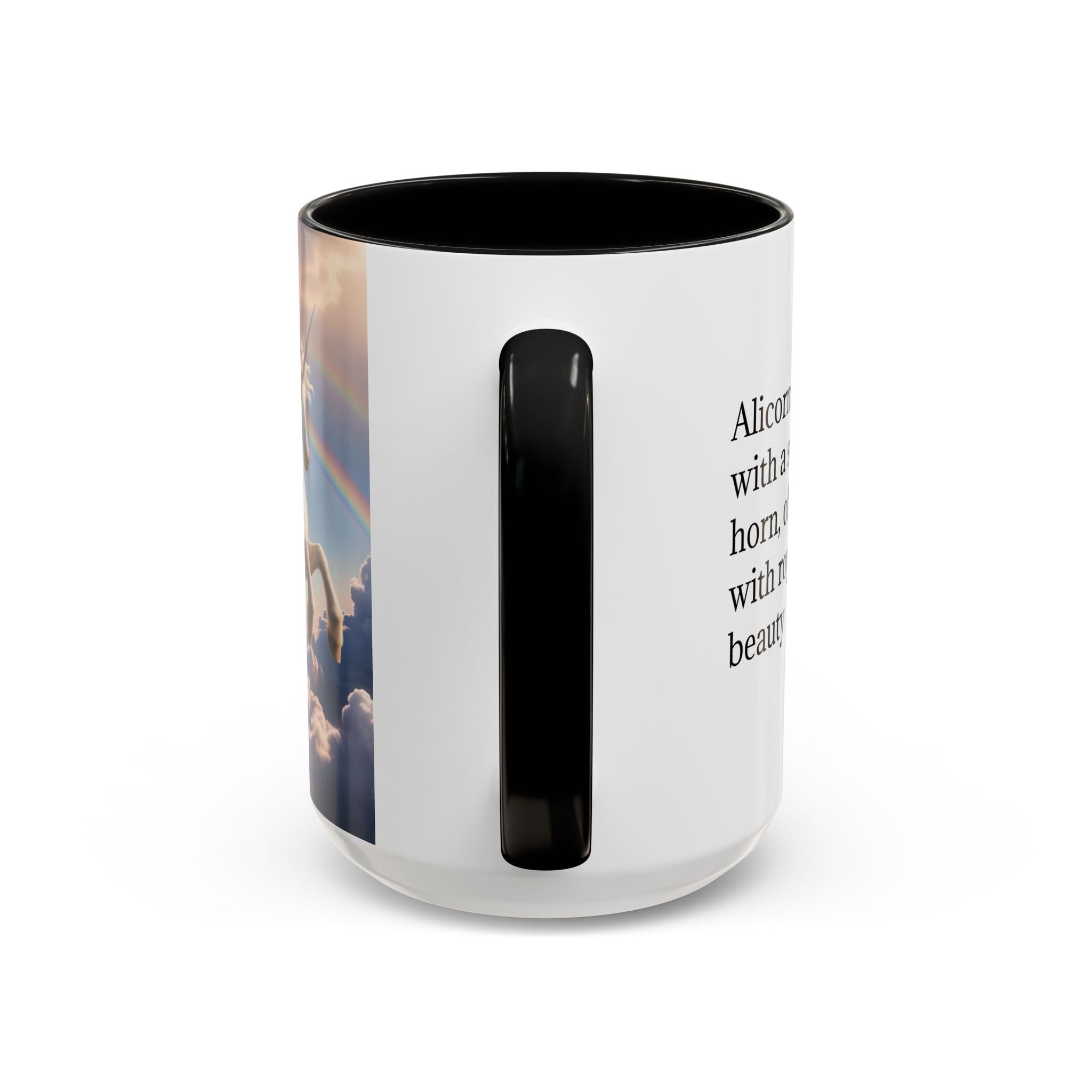 Unicorn Coffee Mug: Enchanted Alicorn, Mythical Creature, Fairytale Gift (Pink)
