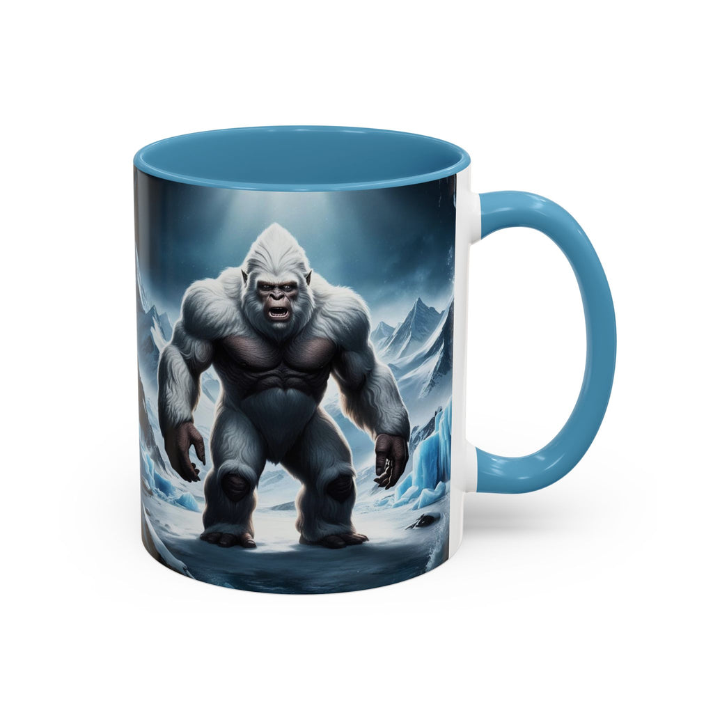 Yeti Coffee Mug: Abominable Snowman, Sasquatch Camping Gift, Himalayan Mountain Cryptid