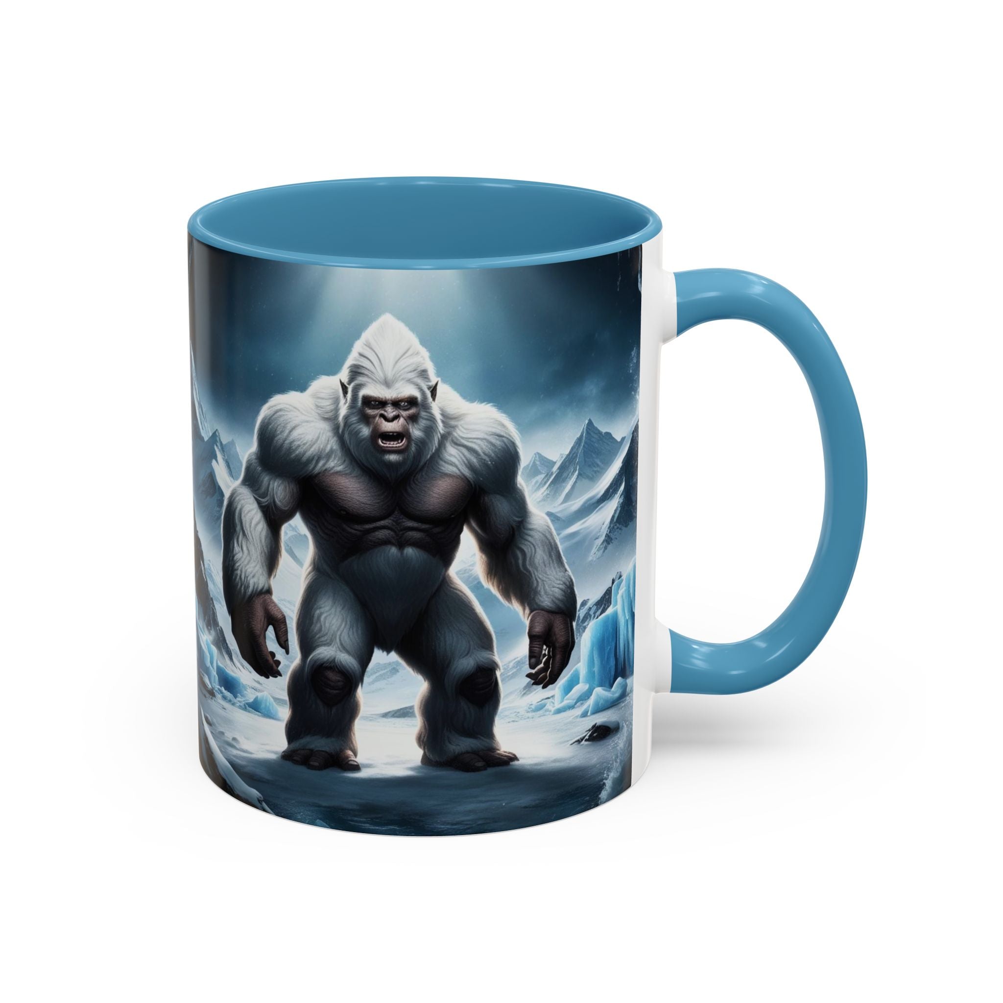 Yeti Coffee Mug: Abominable Snowman, Sasquatch Camping Gift, Himalayan Mountain Cryptid