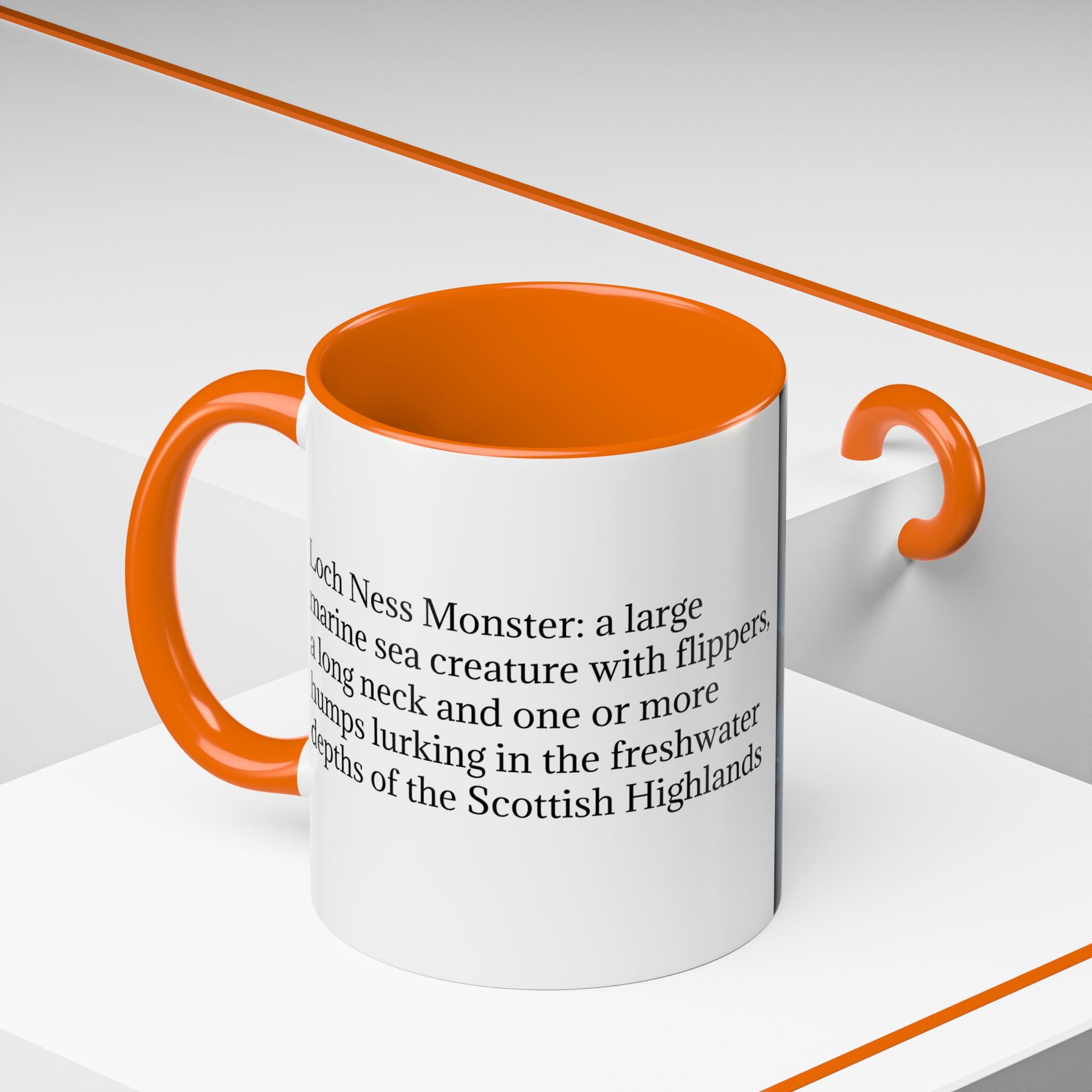 Loch Ness Monster: Nessie Coffee Cup, Legendary Sea Creature, Plesiosaurus Gift