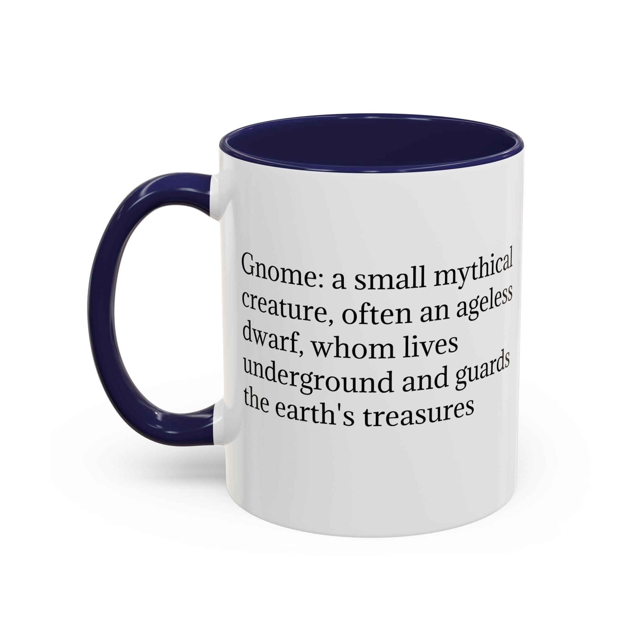 Gnome Coffee Mug: Nordic Folklore Gift, Scandinavian Nisse, Enchanted Mushroom Garden