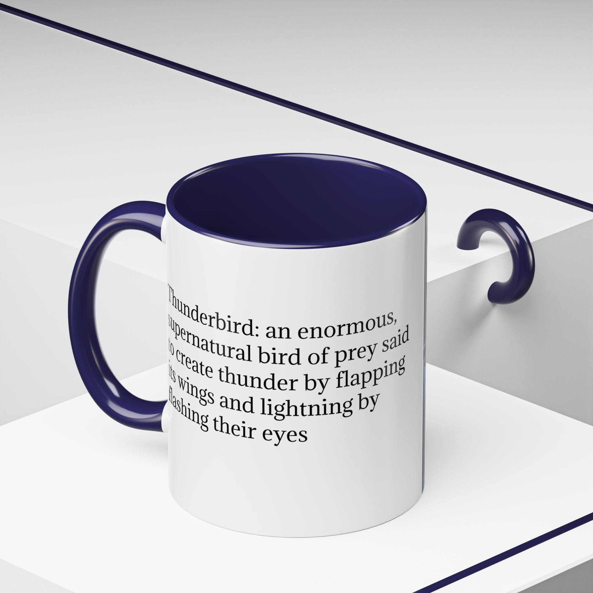 Thunderbird Coffee Mug: Mythical Creature, Native American, Cryptid Eagle