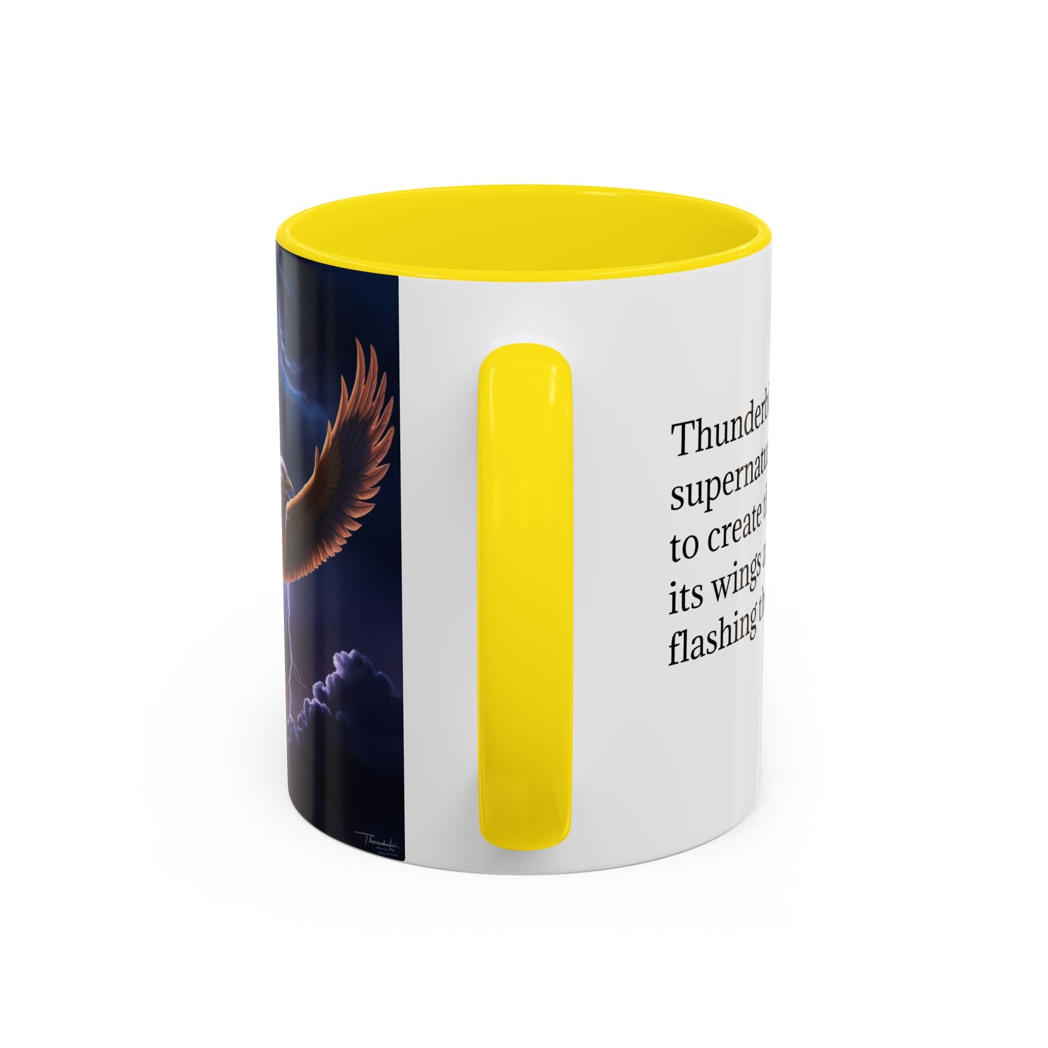 Thunderbird Coffee Mug: Native American Spirit Animal, Southwest Folklore