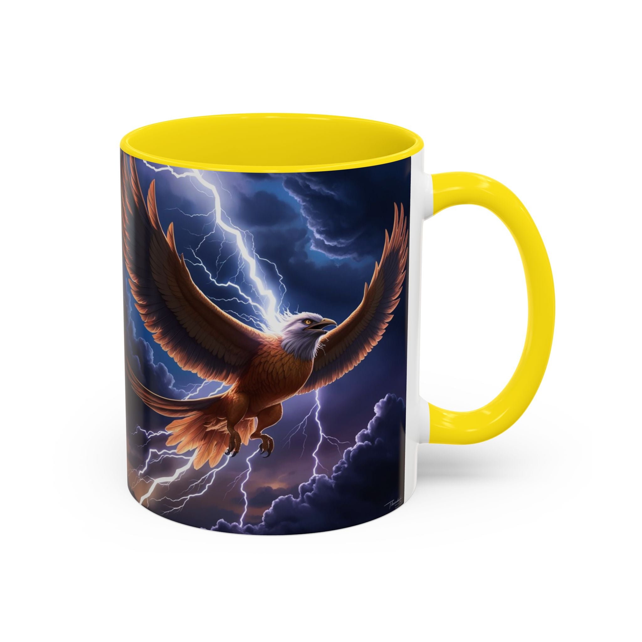 Thunderbird Coffee Mug: Native American Spirit Animal, Southwest Folklore