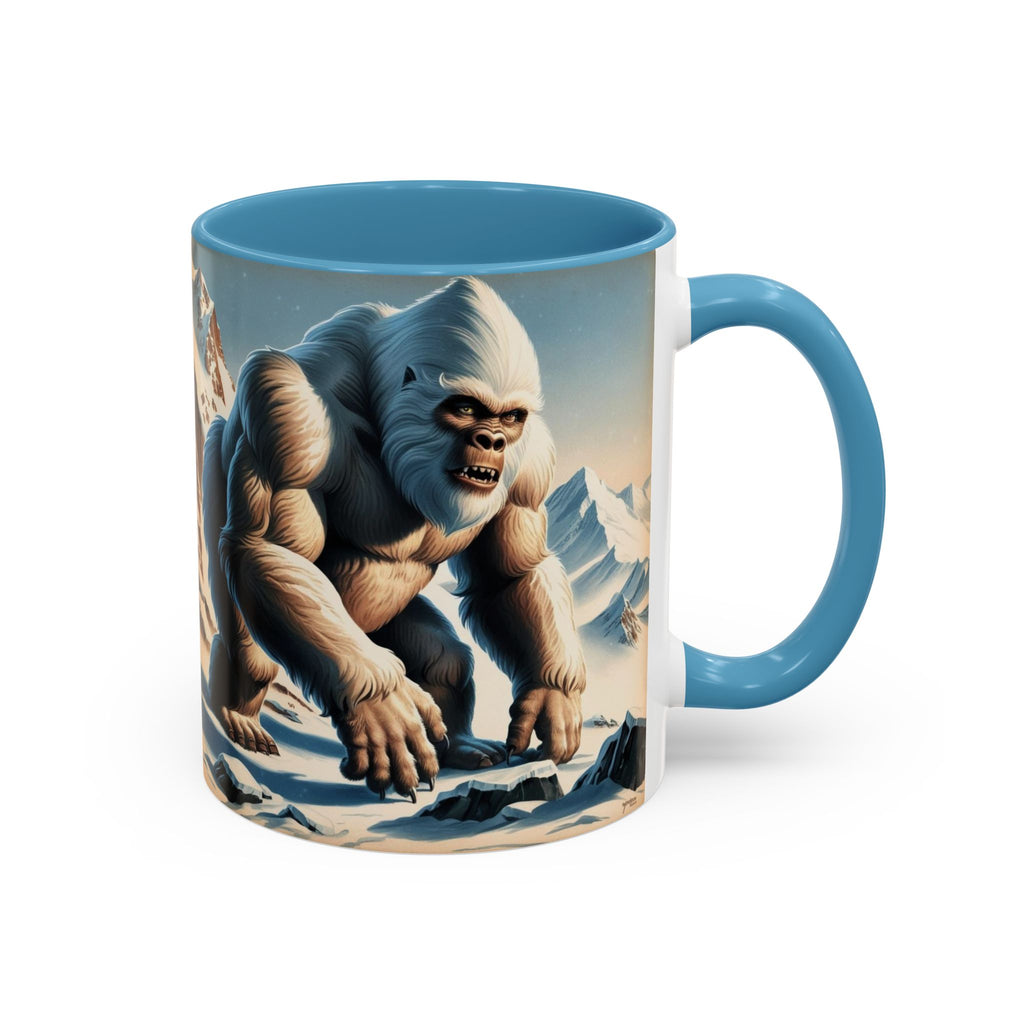 Abominable Snowman Coffee Mug: Himalayan Mountain Yeti, Mythical Creature, Sasquatch Gift