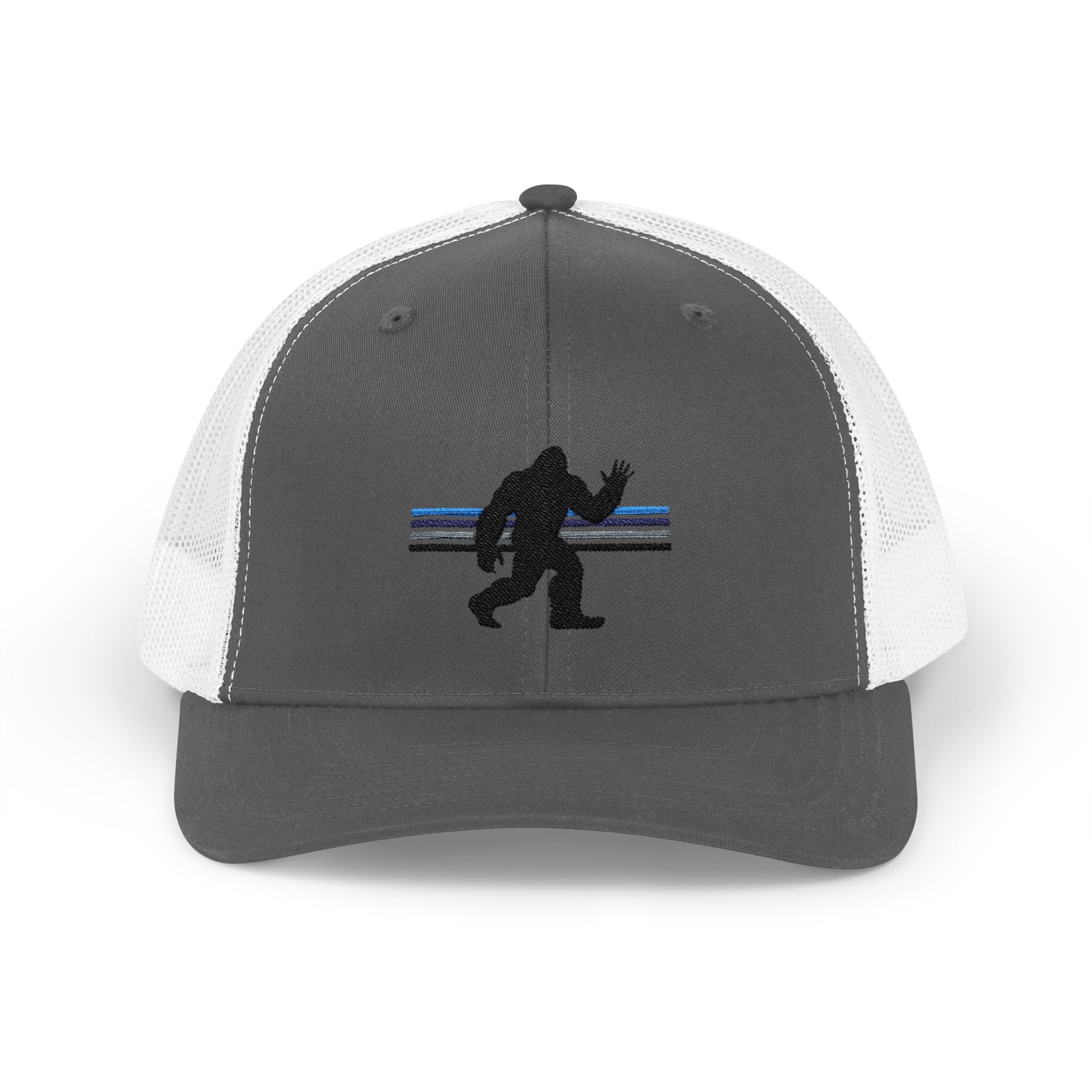 Bigfoot Baseball Cap: Sasquatch Trucker Hat, Custom Outdoor Gear, Snapback Hat