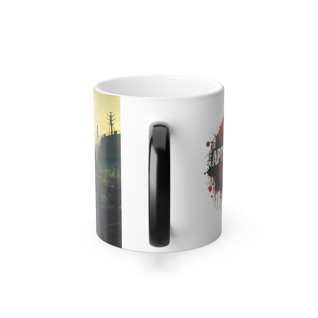 Zombie Coffee Mug: Color Changing, Apocalypse Roast, End of Days (Shipyard)