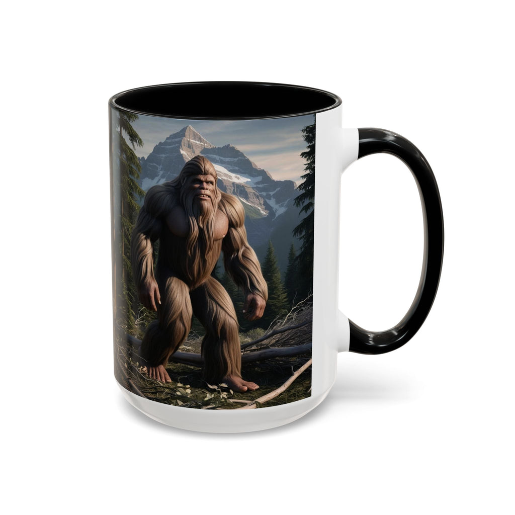 Bigfoot Mug: Sasquatch Coffee Cup, Mythical Creature, Camping Mugs for Men, Cryptozoology