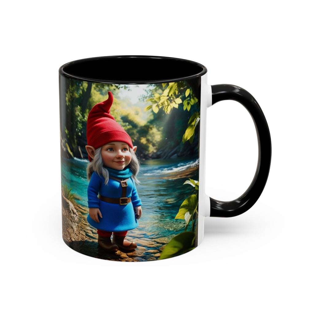 Gnome Mug: Scandinavian Nisse, Nordic Folklore Gift, Mythical Creature Coffee Cup