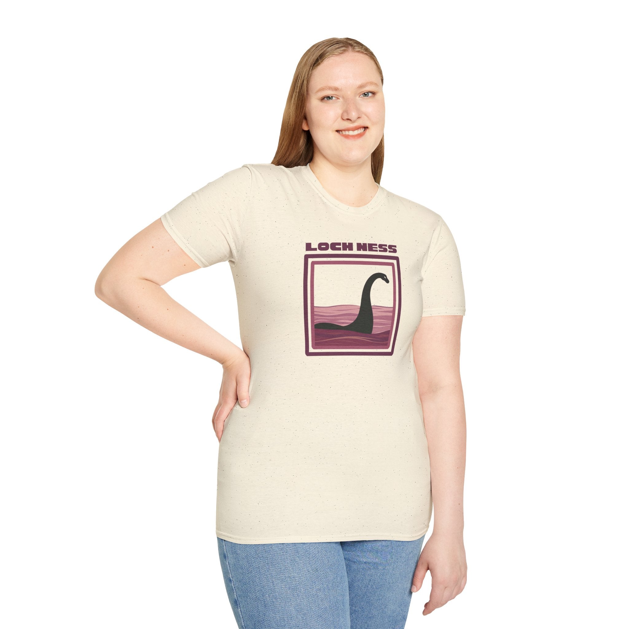 Loch Ness Monster Shirt: Legendary Creature, Nessie Tshirt, Plesiosaurus Graphic Tee