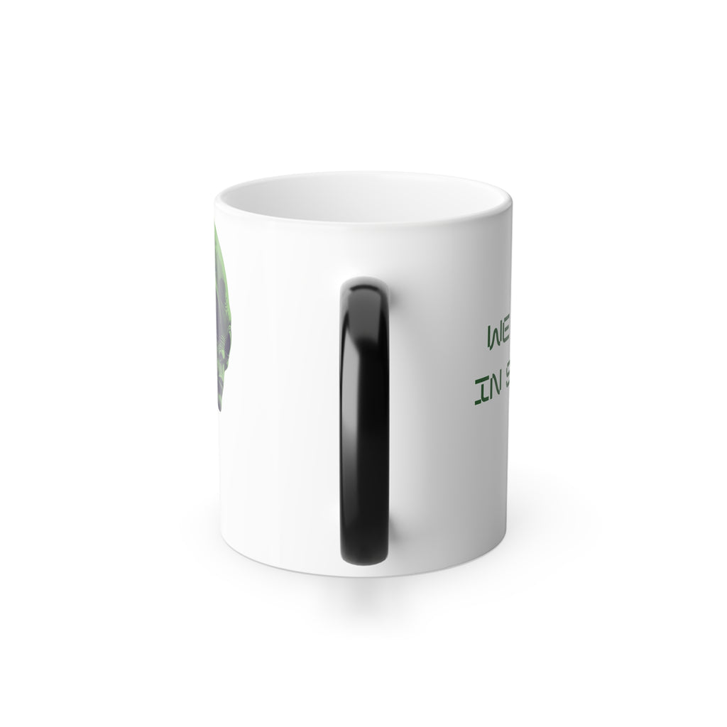 Alien Mug - Color Changing Coffee Cup: The Watchers, Roswell Extraterrestrial