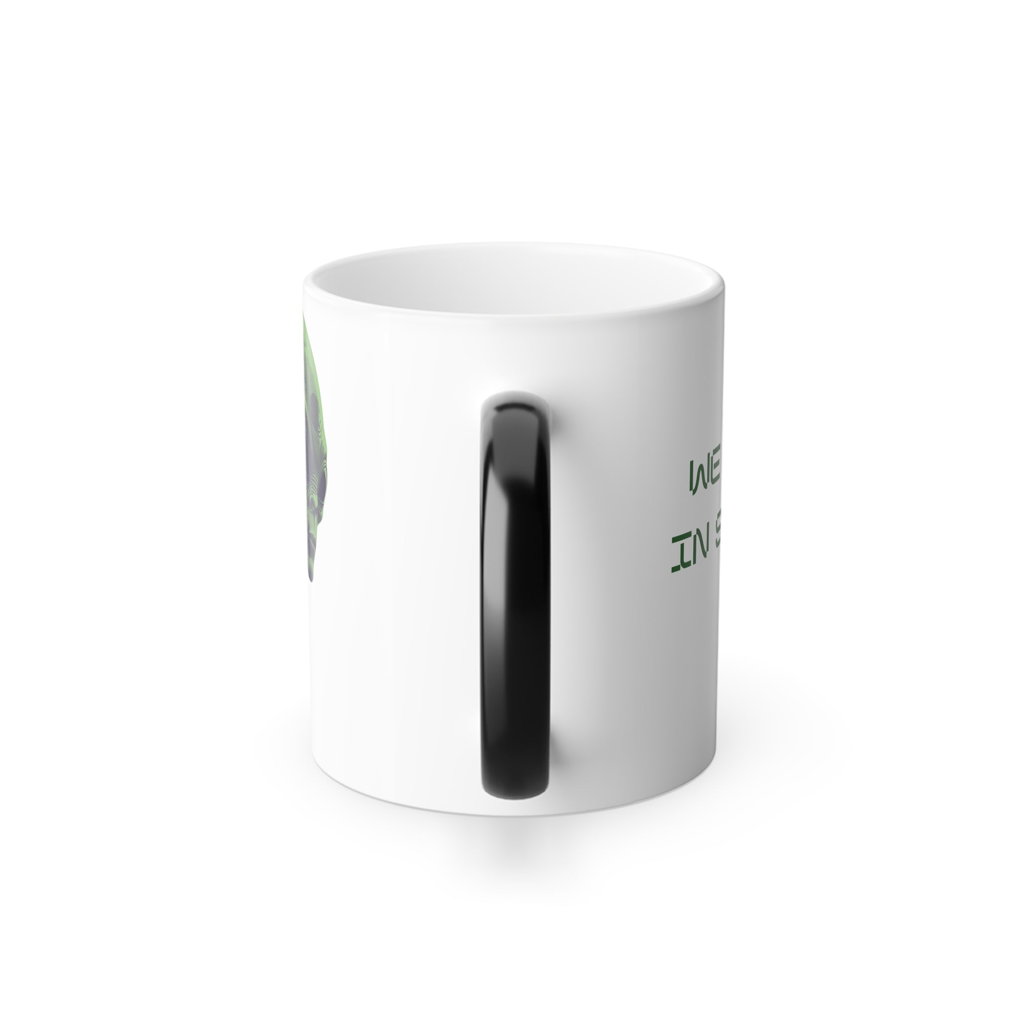 Alien Mug - Color Changing Coffee Cup: The Watchers, Roswell Extraterrestrial