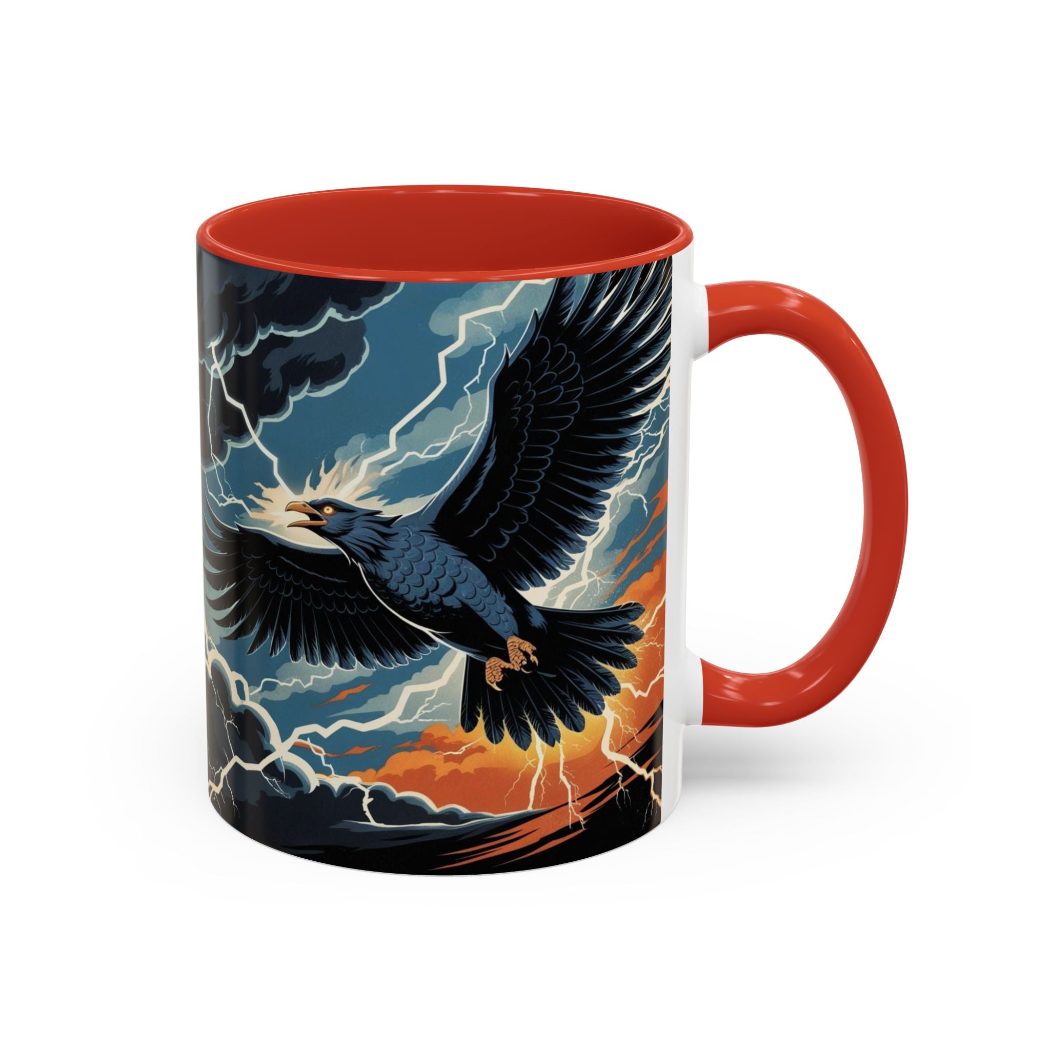 Thunderbird Coffee Cup: Native American Folklore, Legendary Creature, Coffee Mug Gift