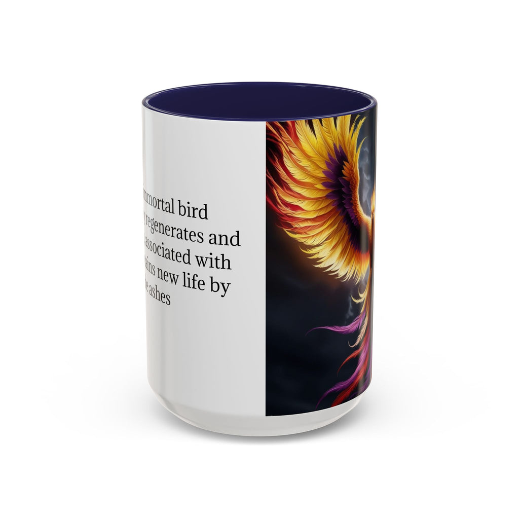 Phoenix Coffee Mug: Mythical Firebird Ceramic Cup, Fantasy Mug, Legendary Creature