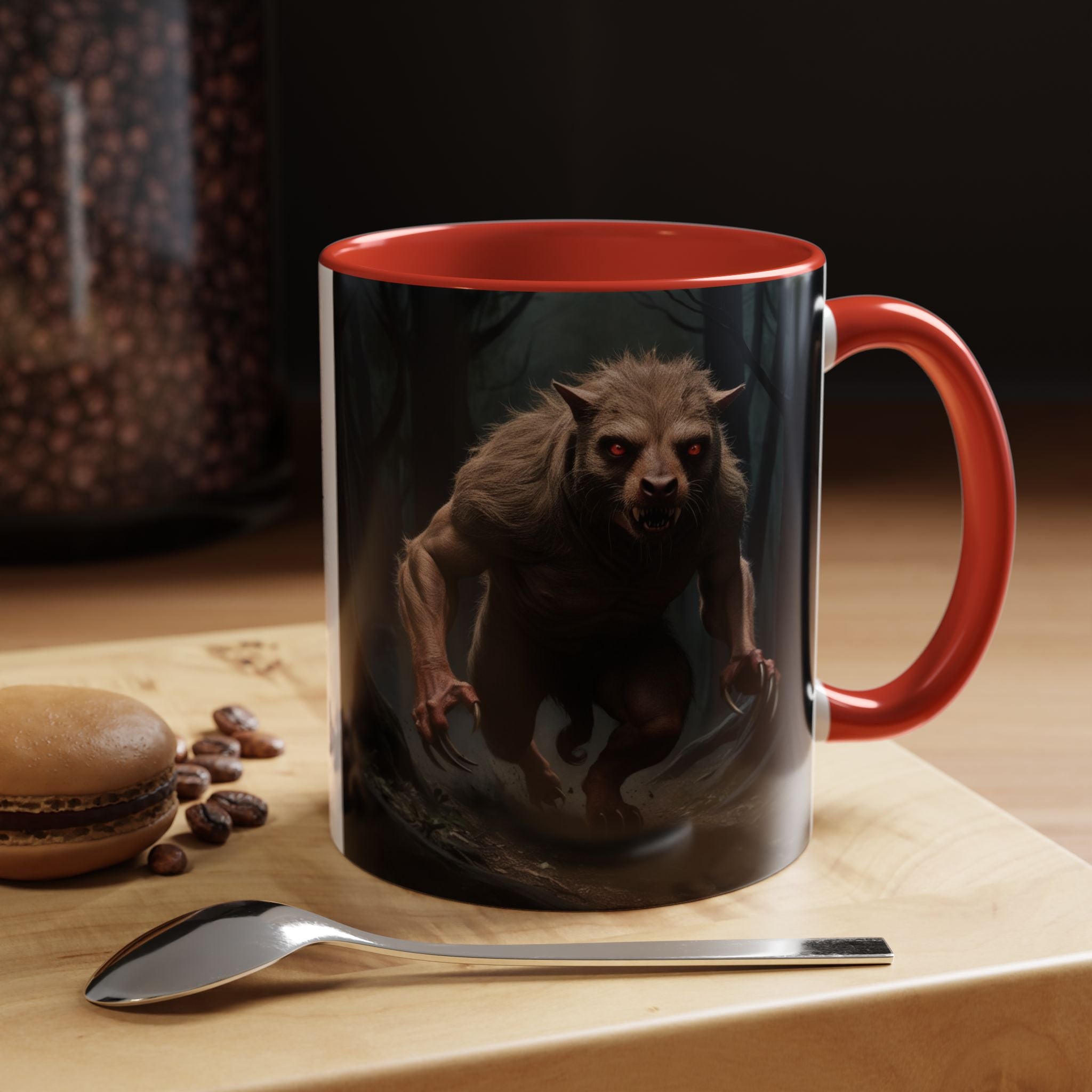 Chupacabra Coffee Mug: Supernatural Beast, Mexican Folklore Gift, Mythical Canine Cryptid