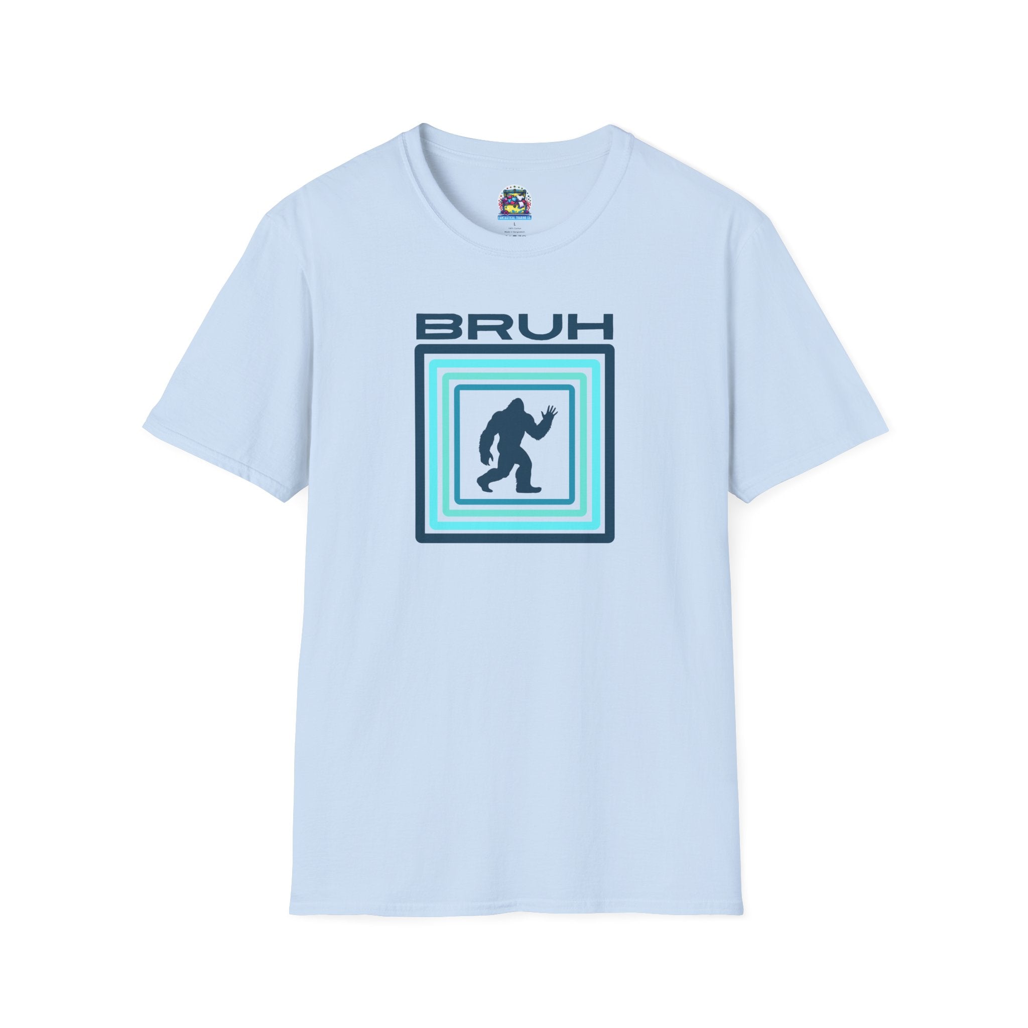 Bigfoot Graphic Tee: Sasquatch Shirt, Bruh, Soft Cotton T-shirt, Legendary Cryptid