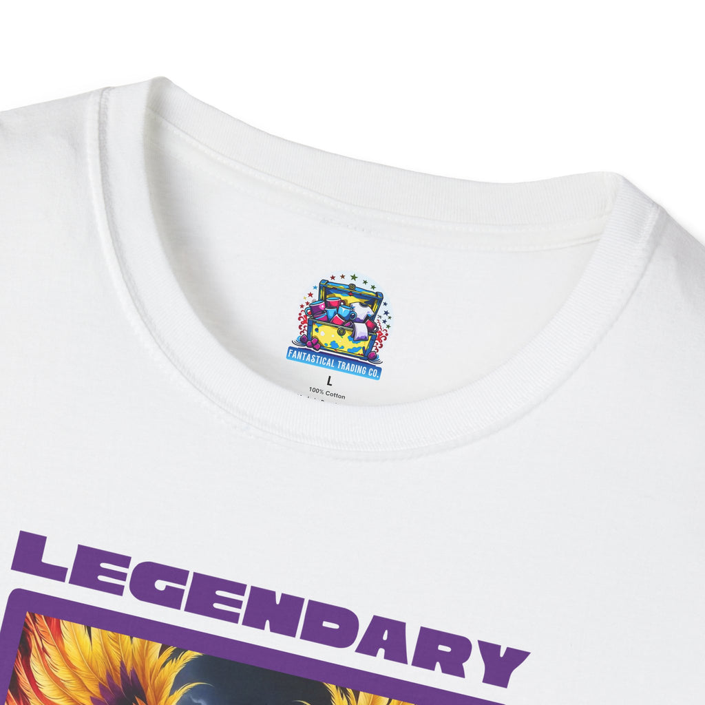 Phoenix Graphic Tee: Mythical Creature, Soft Cotton Shirt, Rise from the Ashes