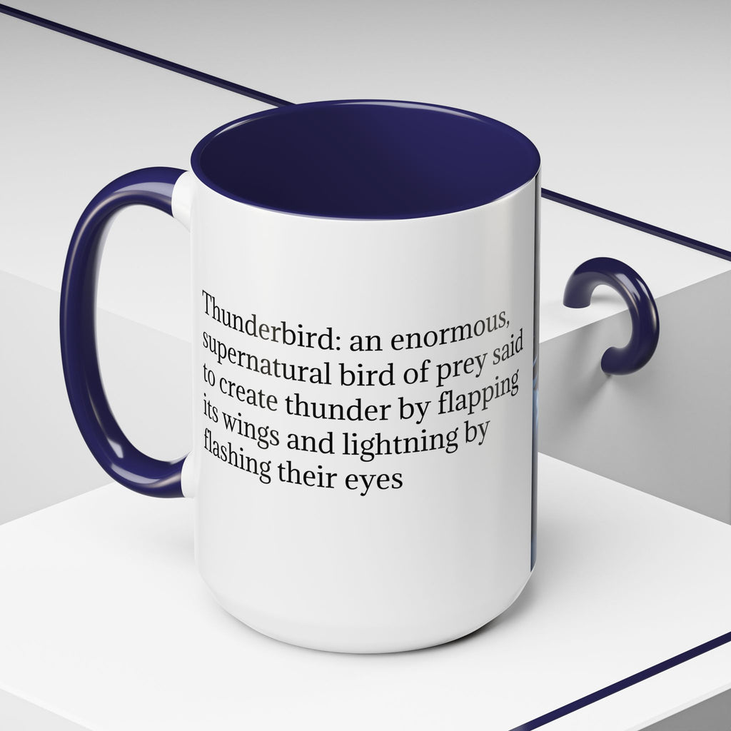 Thunderbird Coffee Mug: Mythical Creature, Native American, Cryptid Eagle