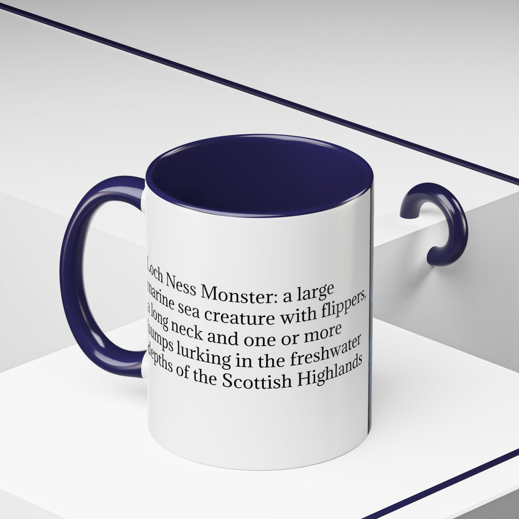 Loch Ness Monster: Nessie Coffee Cup, Legendary Sea Creature, Plesiosaurus Gift