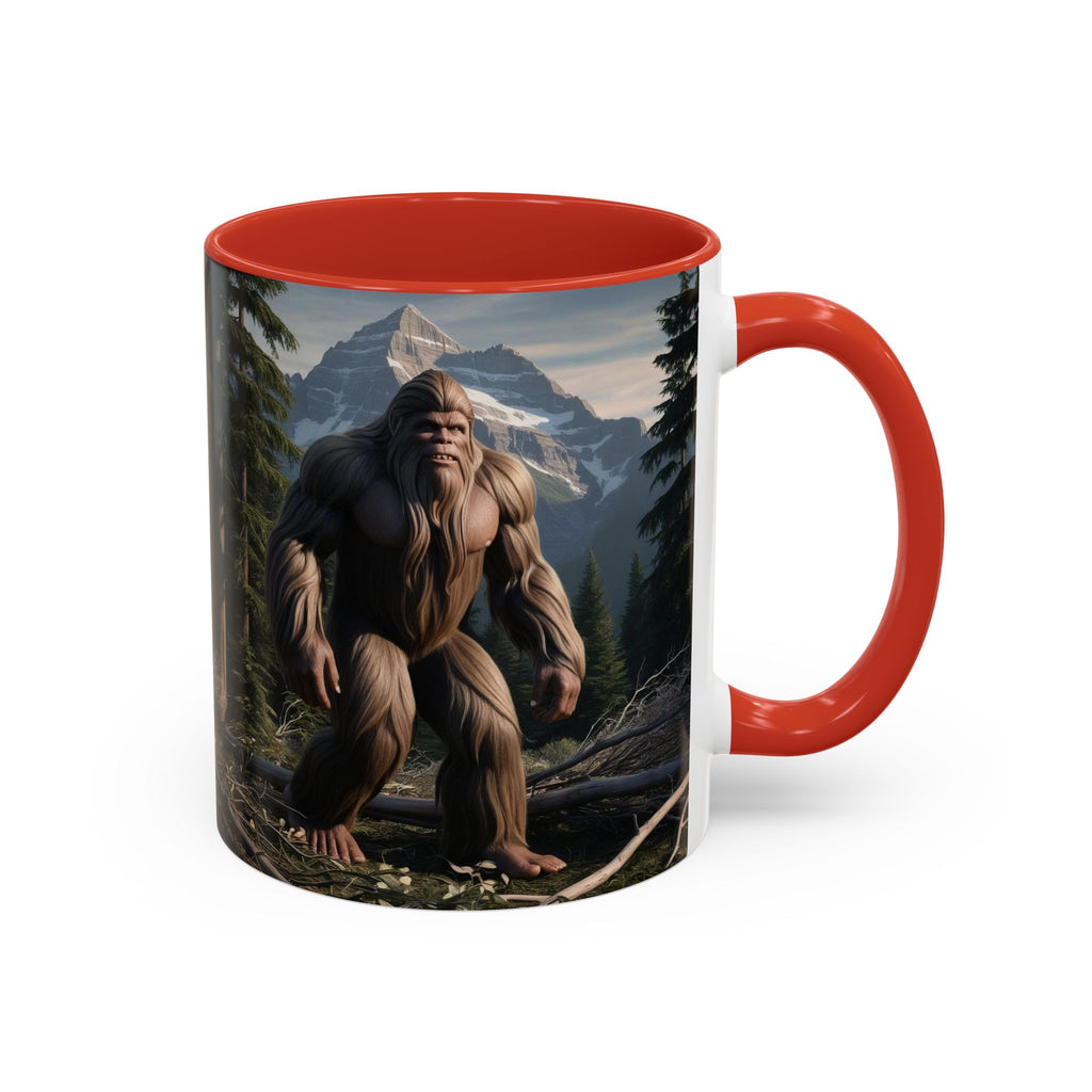 Bigfoot Mug: Sasquatch Coffee Cup, Mythical Creature, Camping Mugs for Men, Cryptozoology