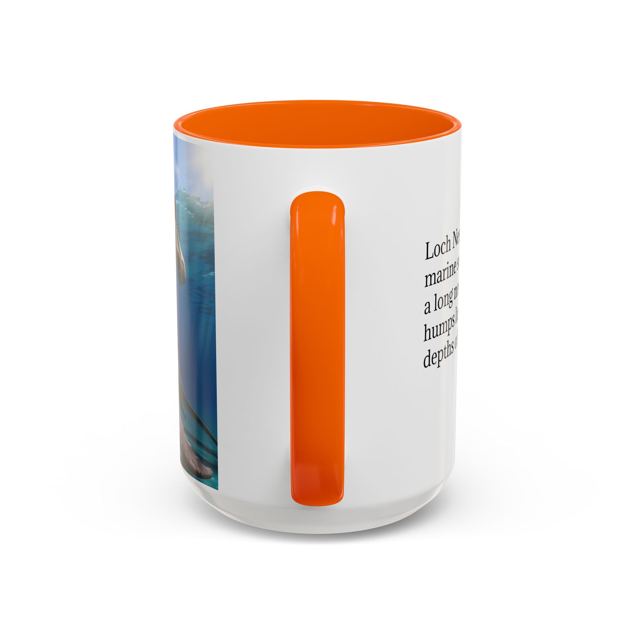 Loch Ness Monster: Nessie Coffee Mug, Mythical Sea Creature, Plesiosaurus Gift