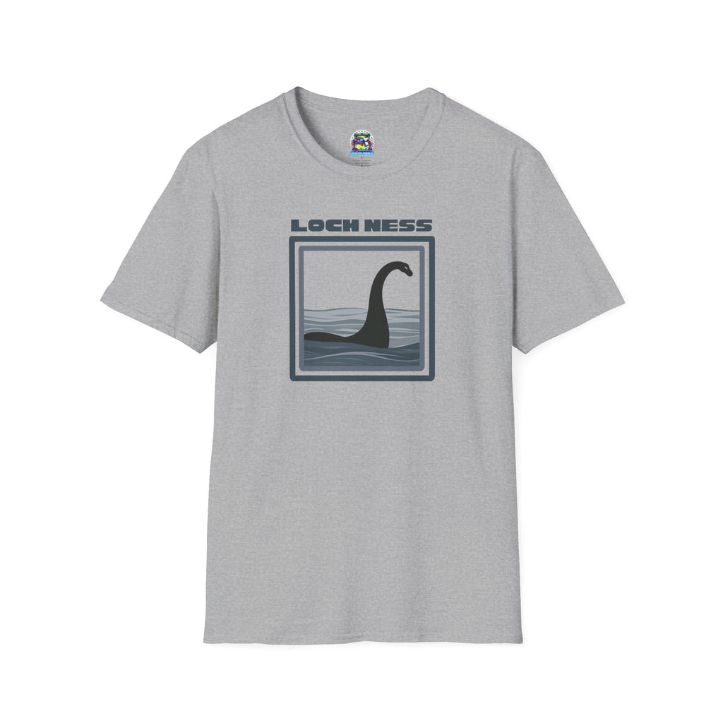 Lochness Monster Shirt: Plesiosaurus Graphic Tee, Nessie T-Shirt, Loch Ness Retro Clothing