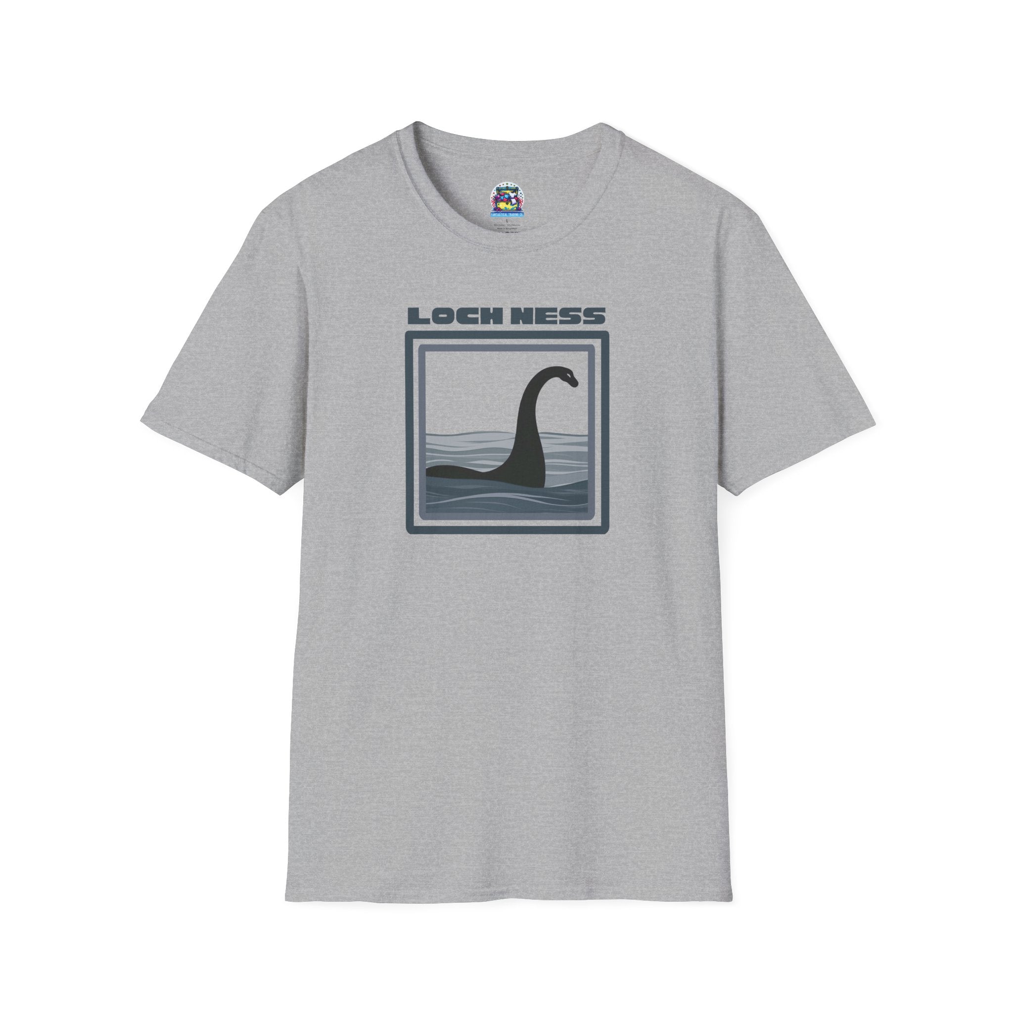 Lochness Monster Shirt: Plesiosaurus Graphic Tee, Nessie T-Shirt, Loch Ness Retro Clothing