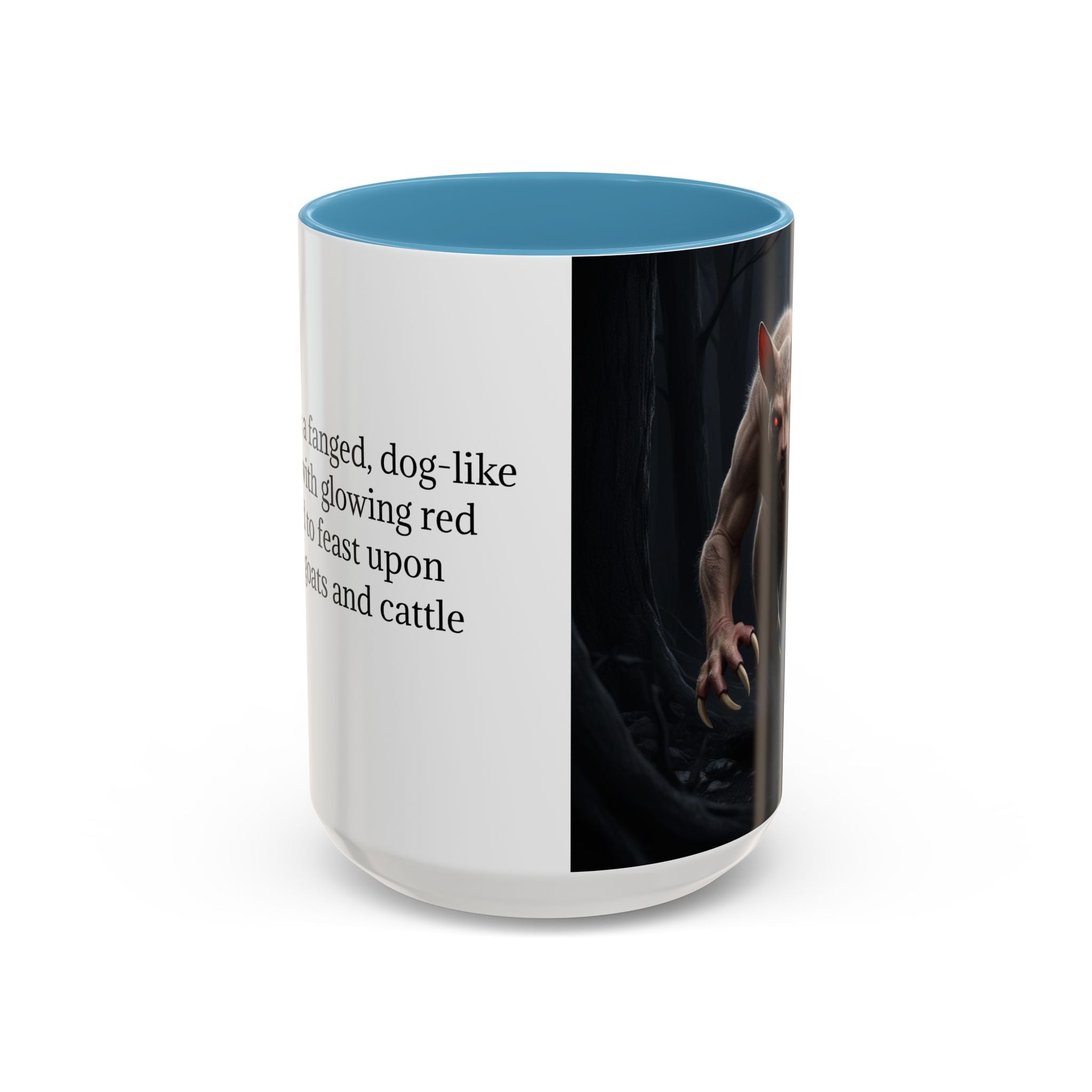 Chupacabra Mug: Cryptid Coffee Cup, Supernatural Beast, Mexican Folklore Gift